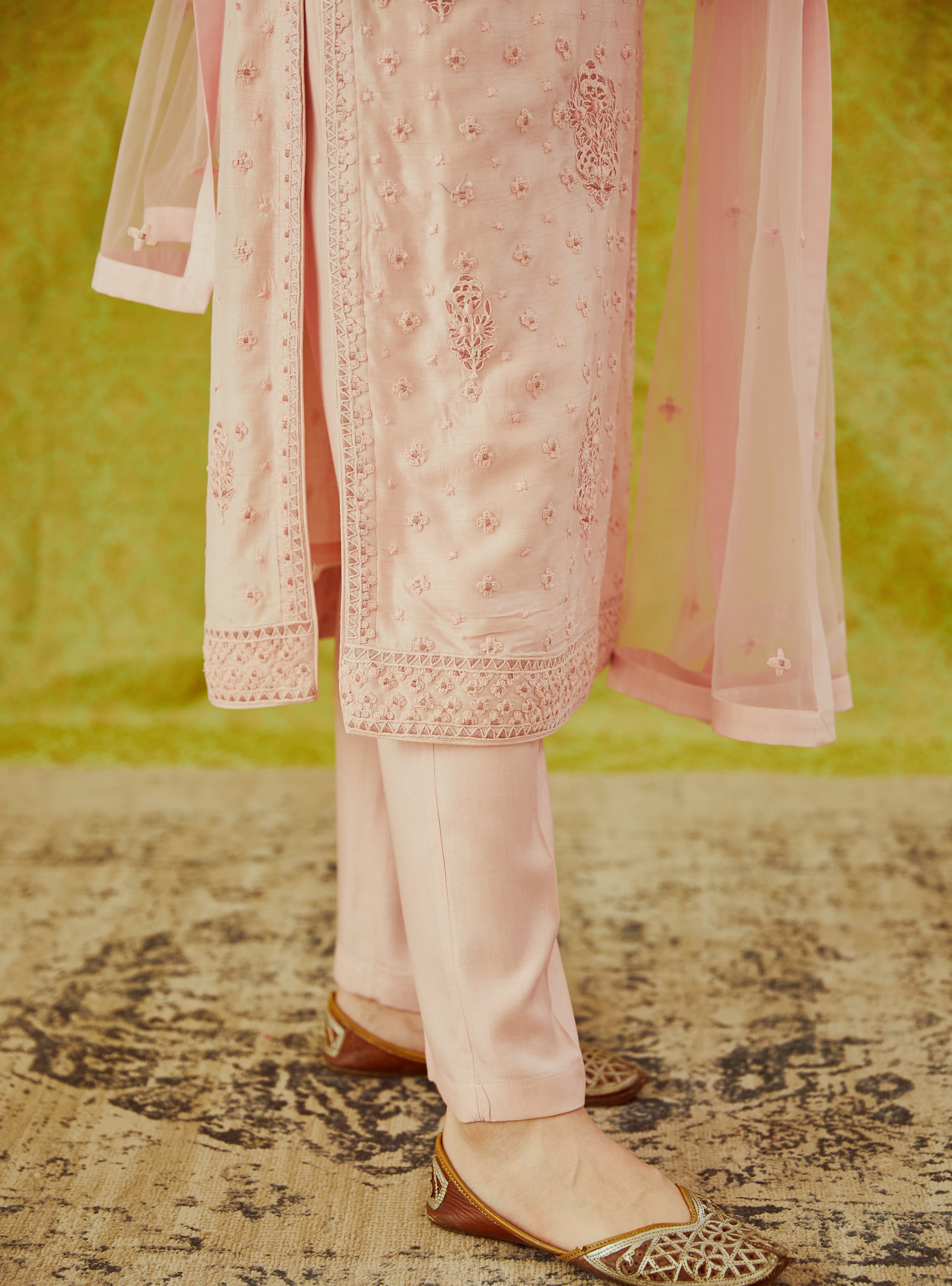 Light Pink Kurta Set
