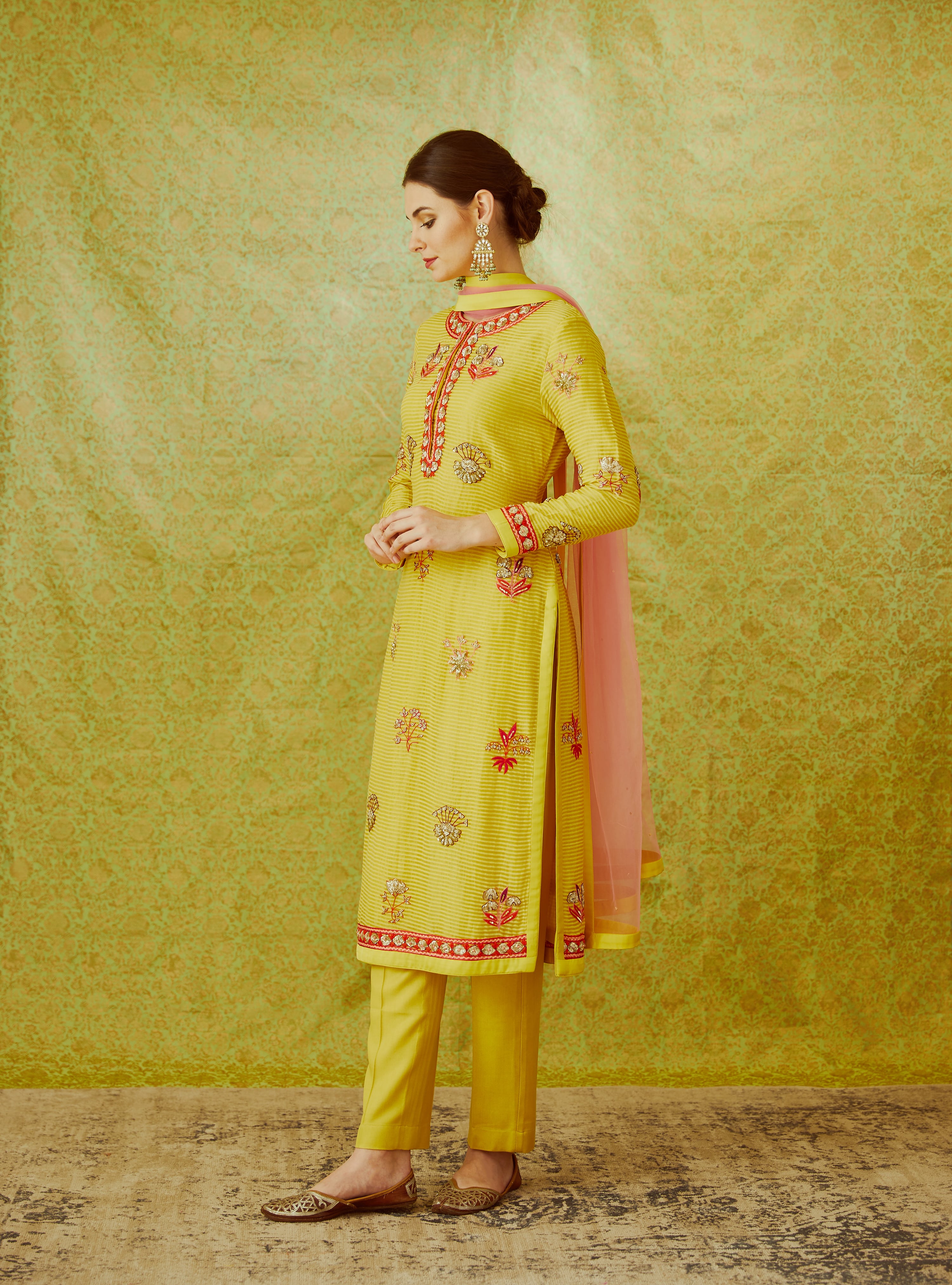 Yellow Kurta Set