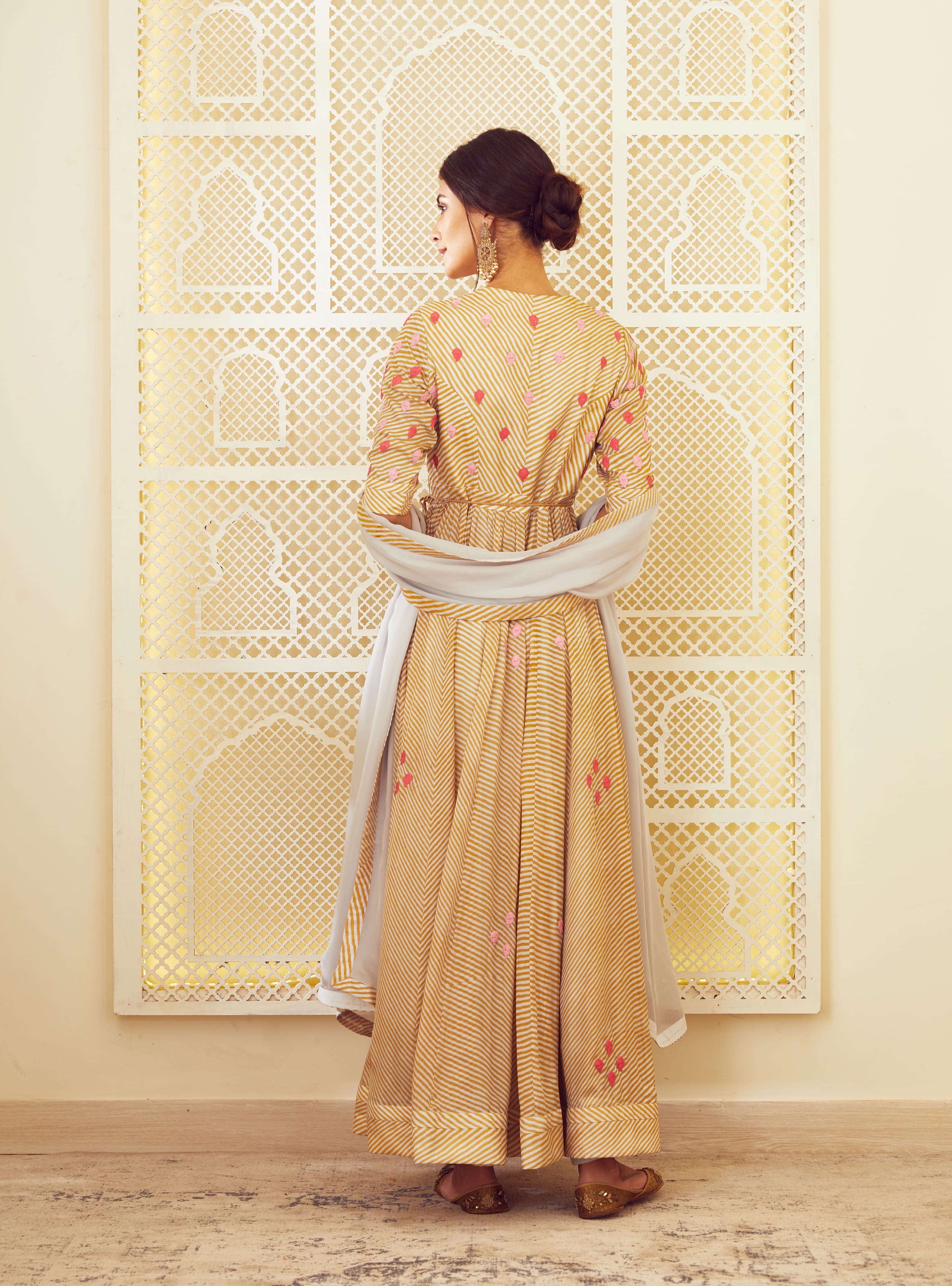 Sea Green Anarkali Set