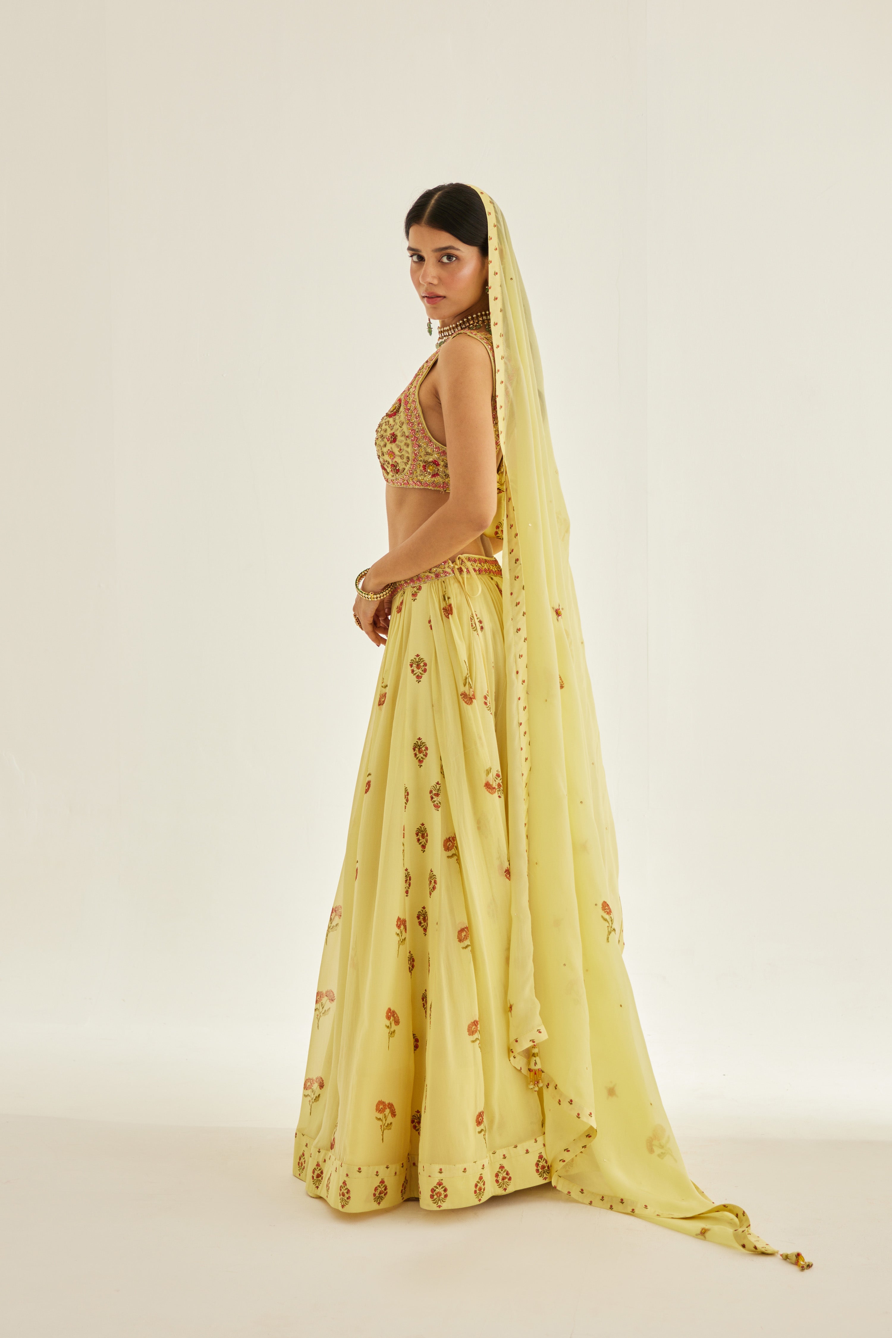 Sunshine Yellow Lehenga Set