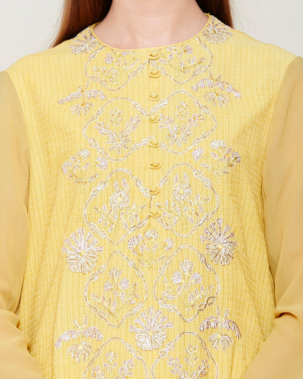 Yellow Kurt Set