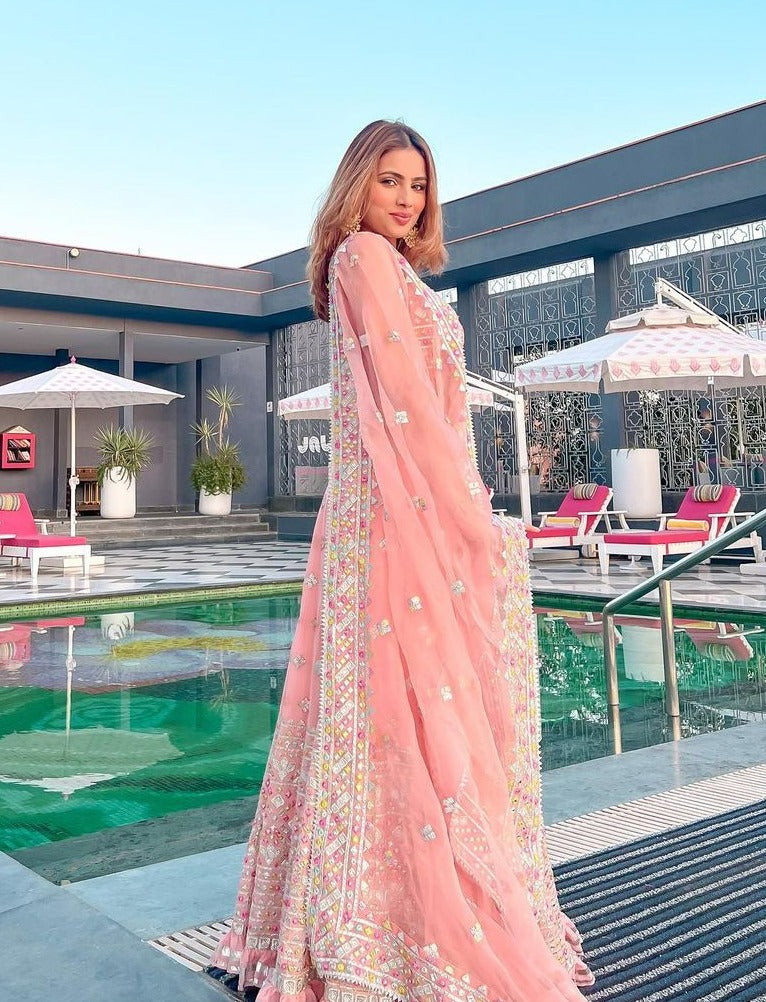 Aashna Hegde in Noor Strappy Lehenga Set