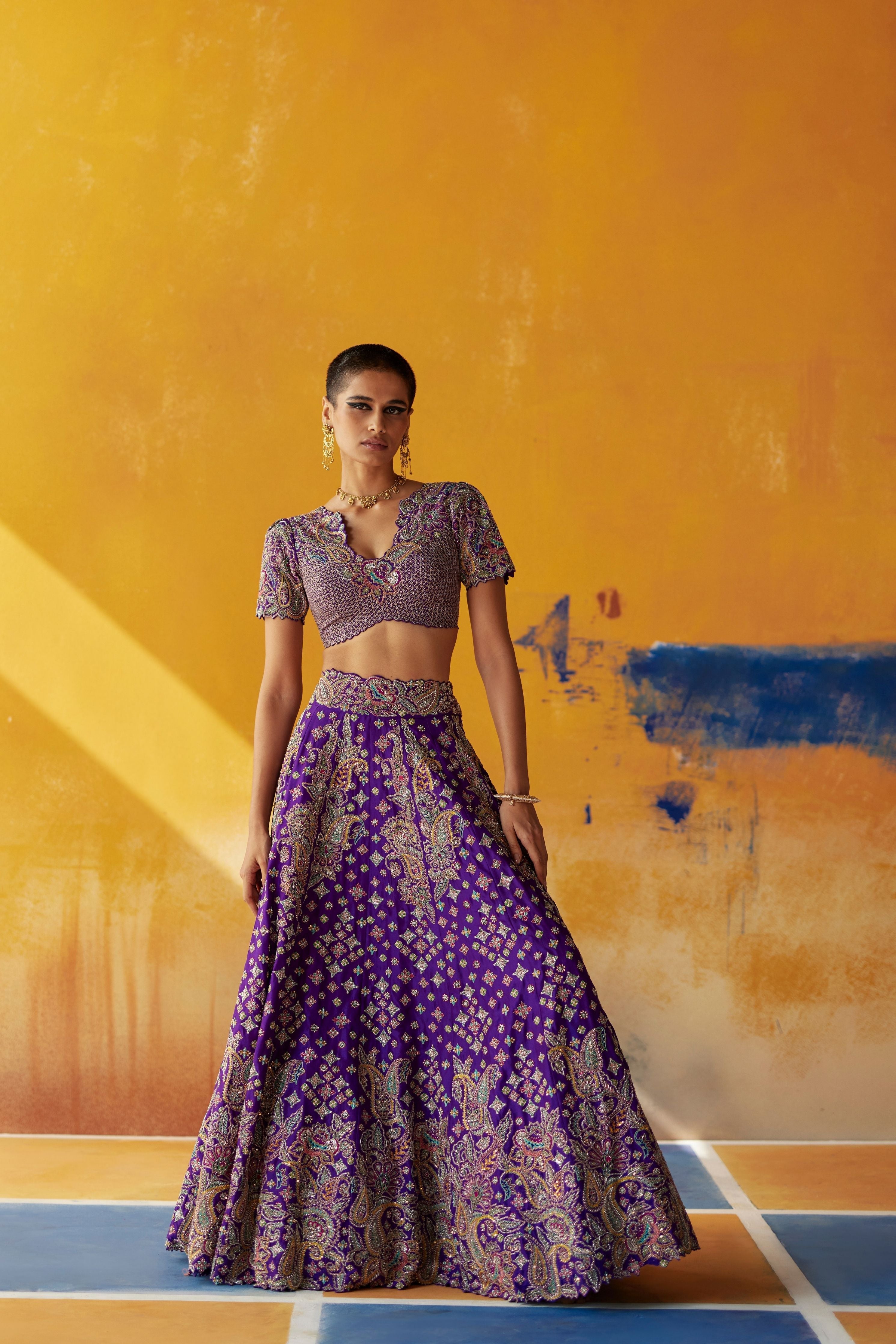 Teerdha Lehenga Set