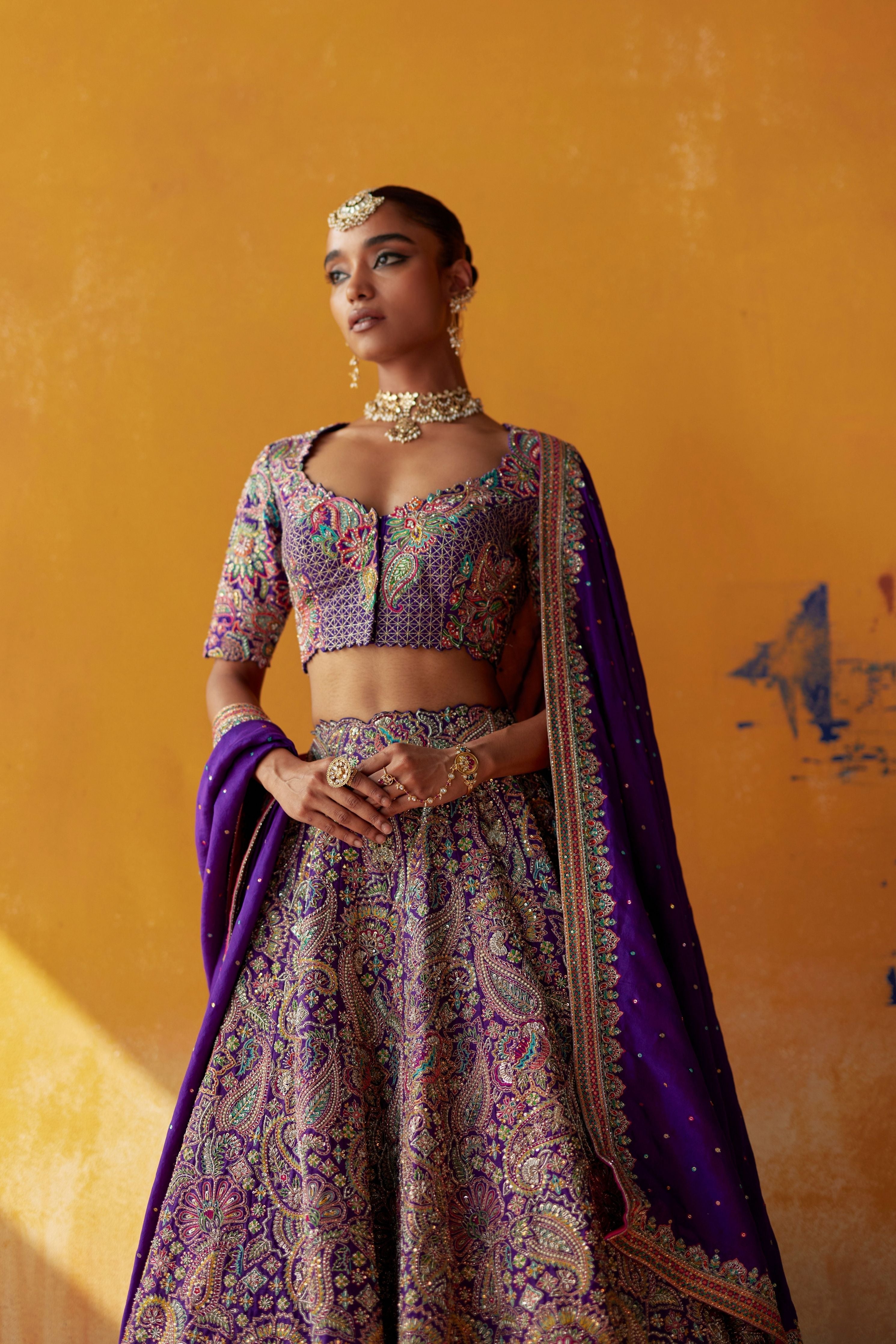 Aindri Lehenga Set
