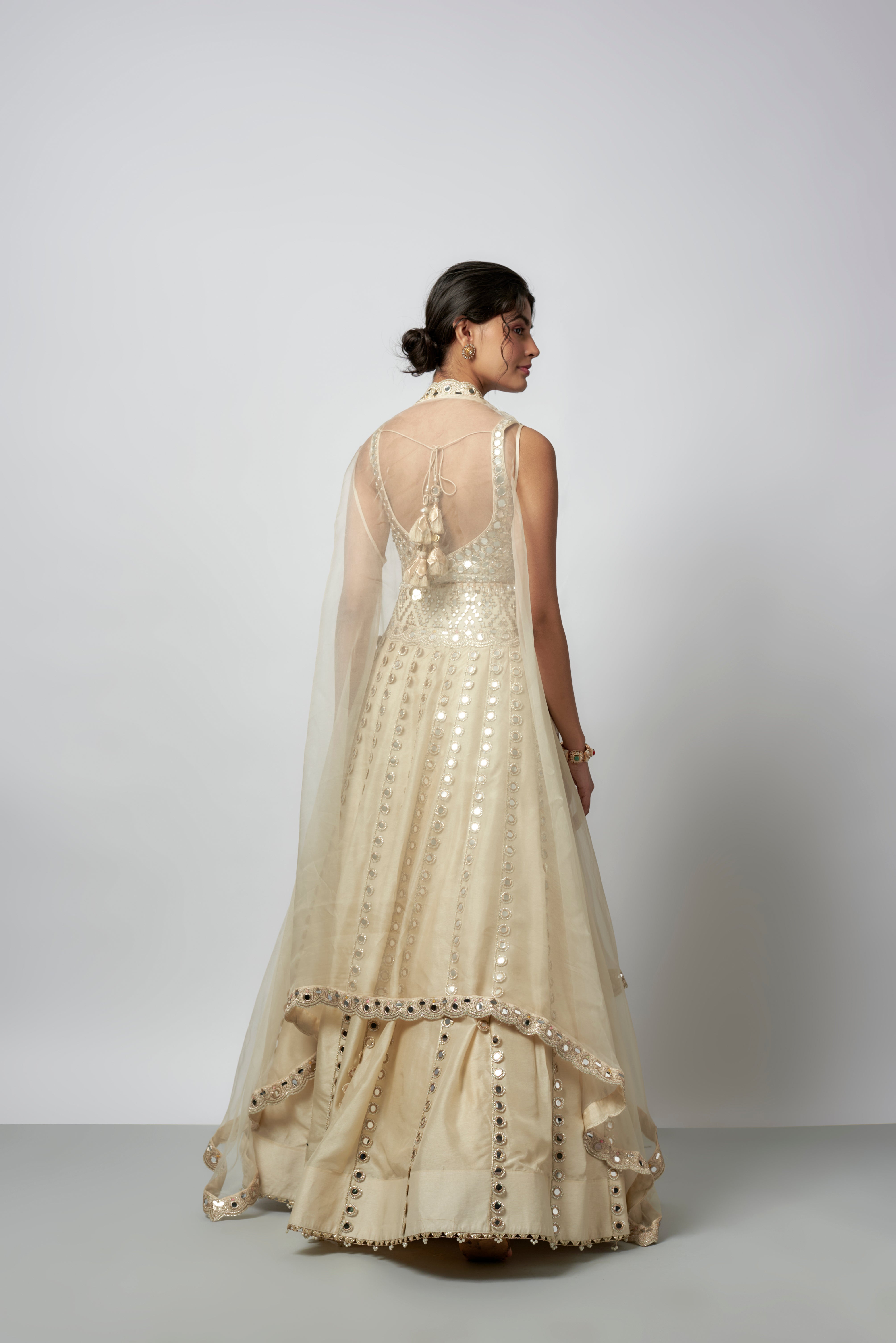 Ave Chicago x Gopi Vaid Shravani Lehenga Set