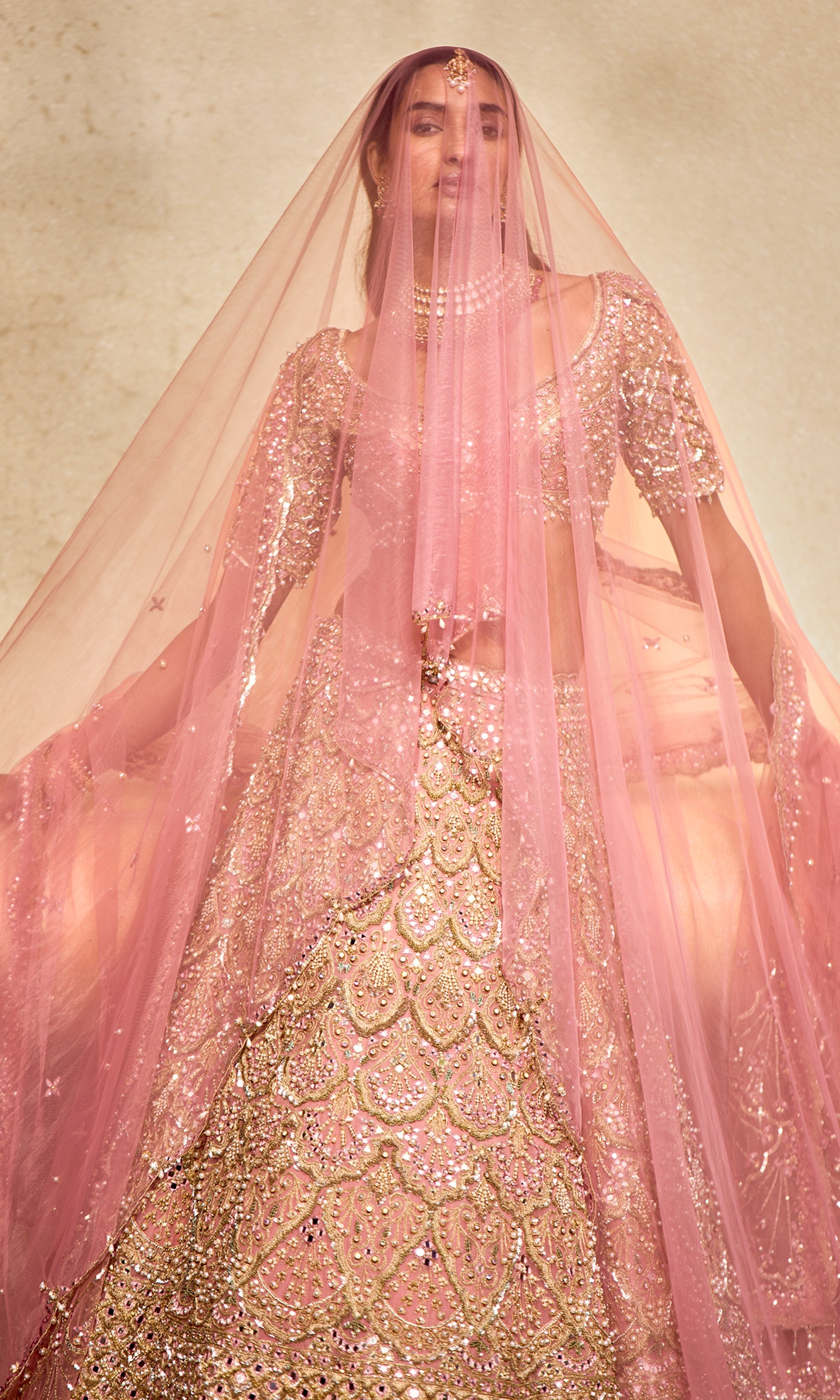 Rose Pink Lehenga Set