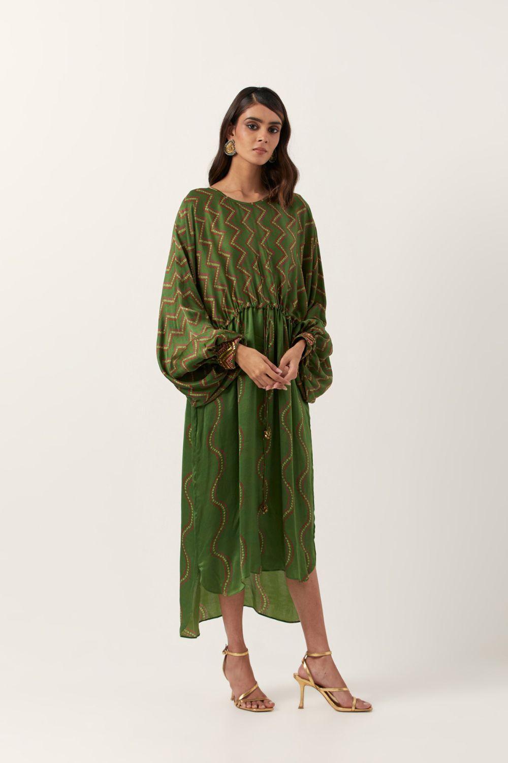Pickle Green String Tunic