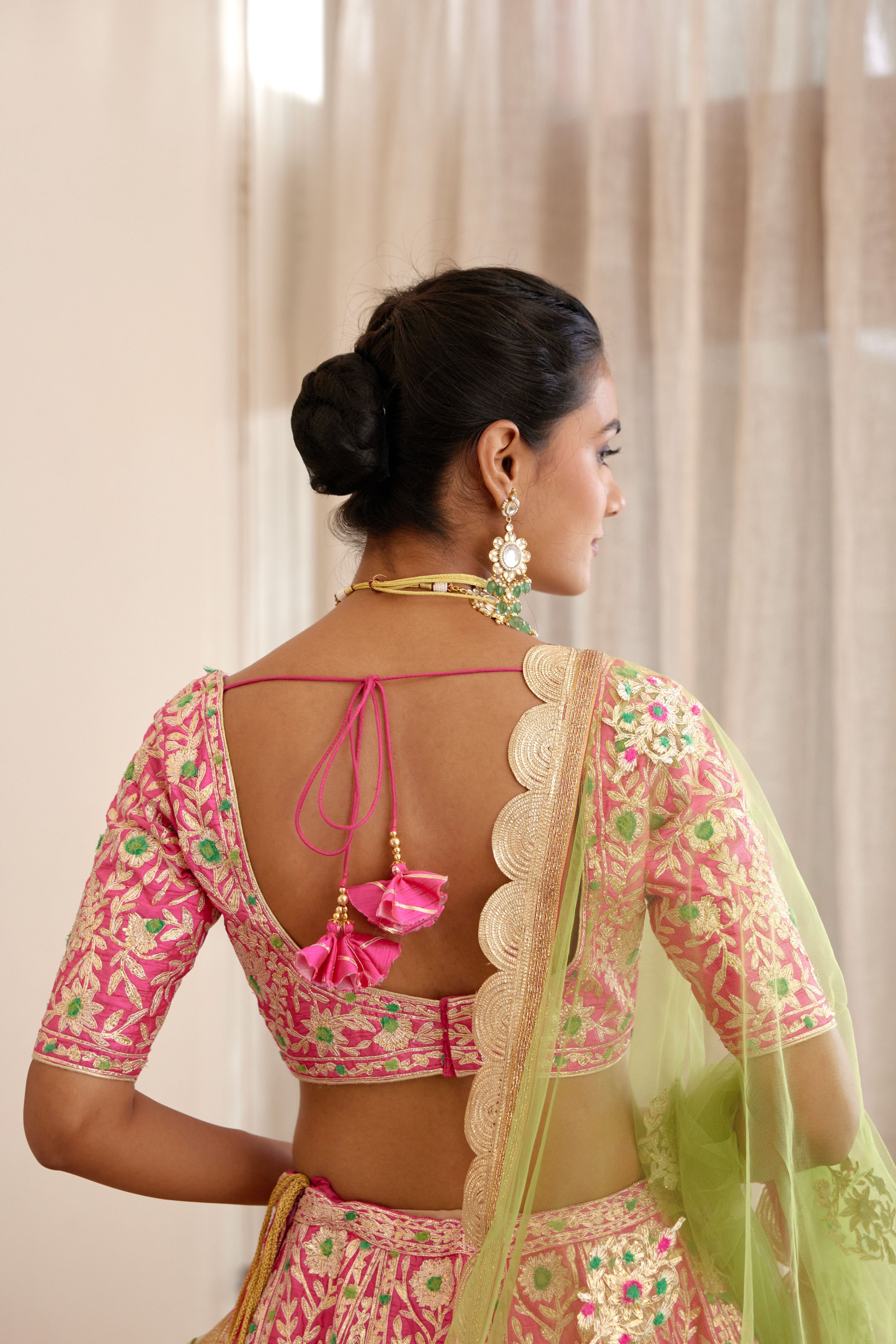 Pink Lehenga Set