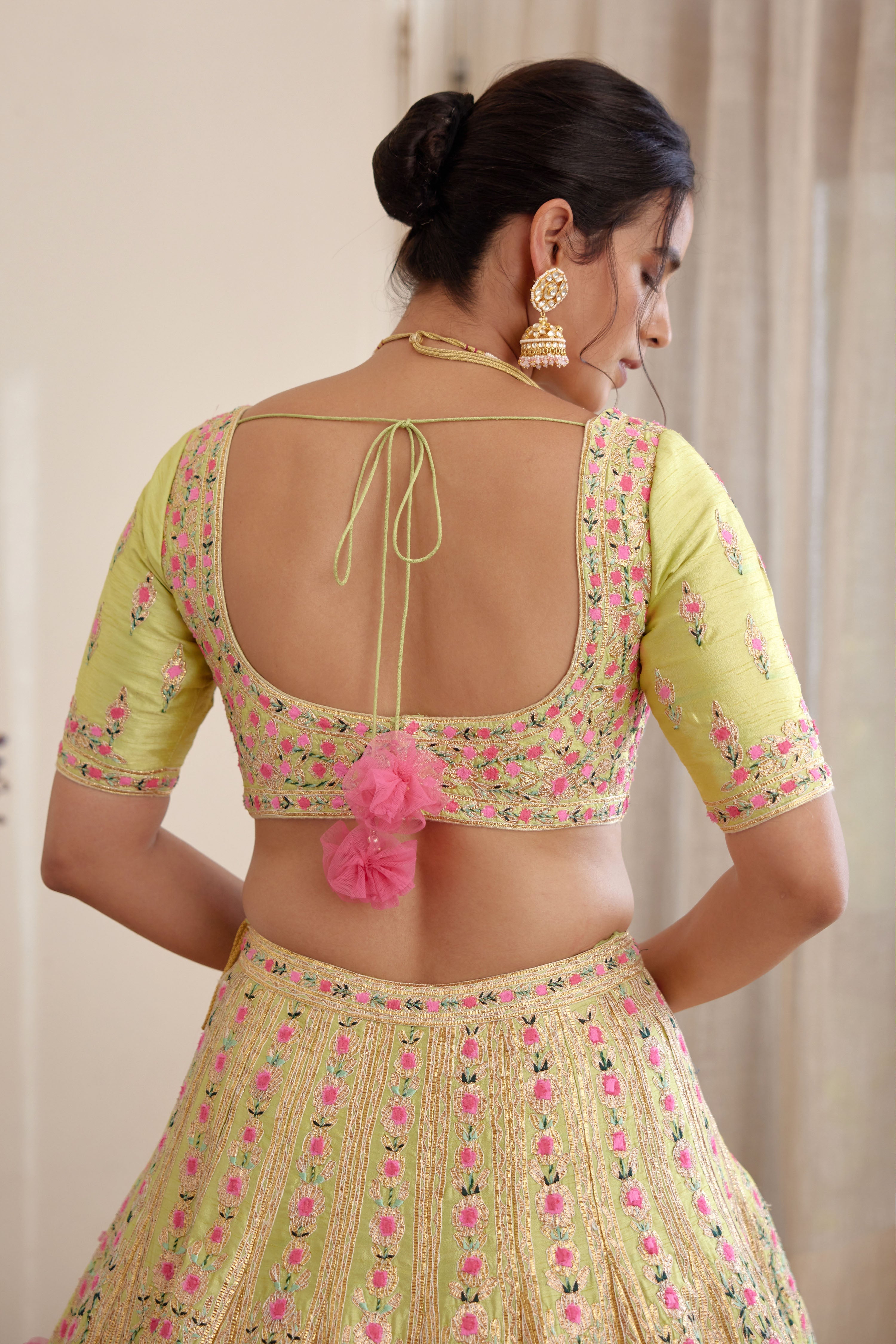 Light Green Lehenga Set