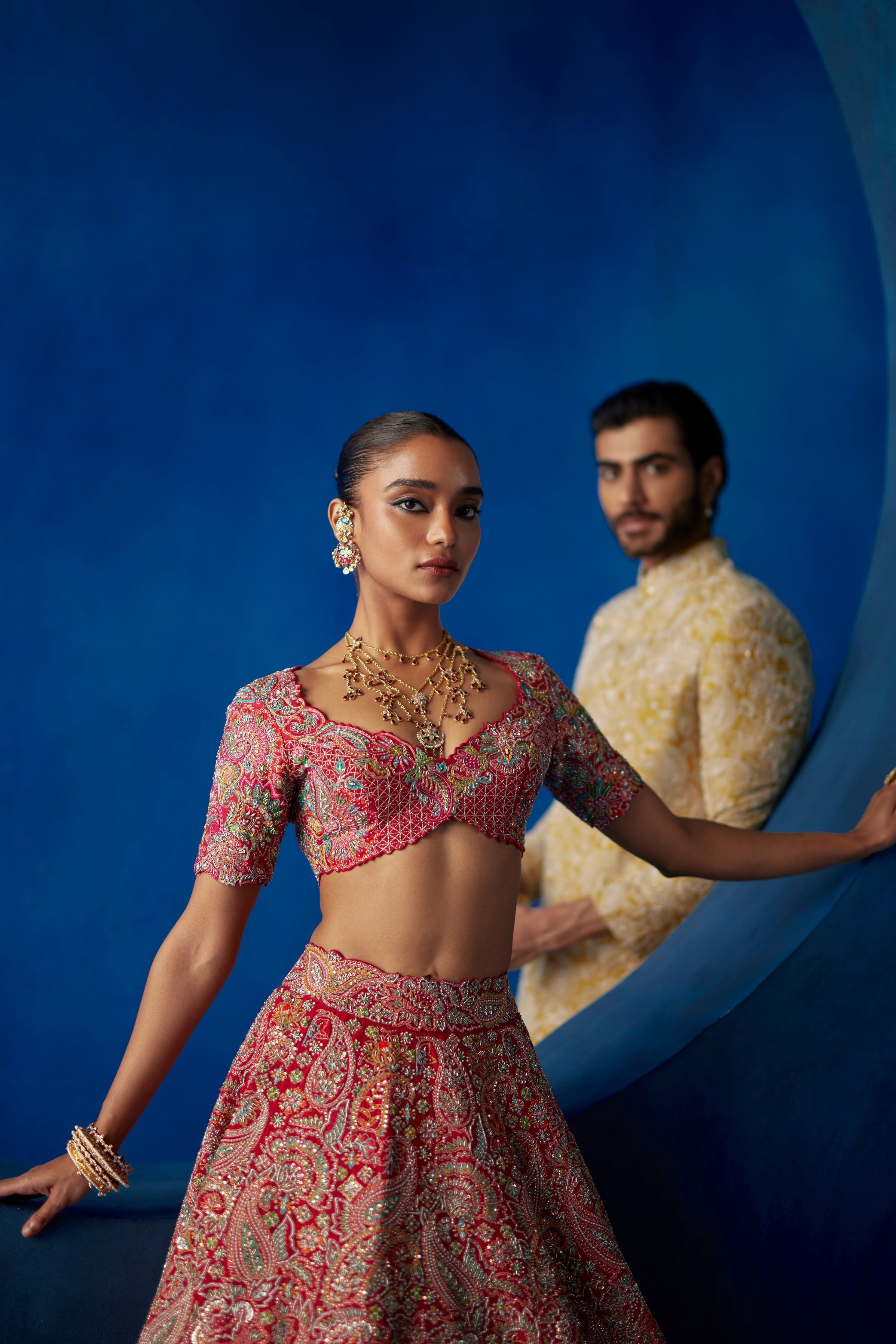 Ahvi Lehenga Set