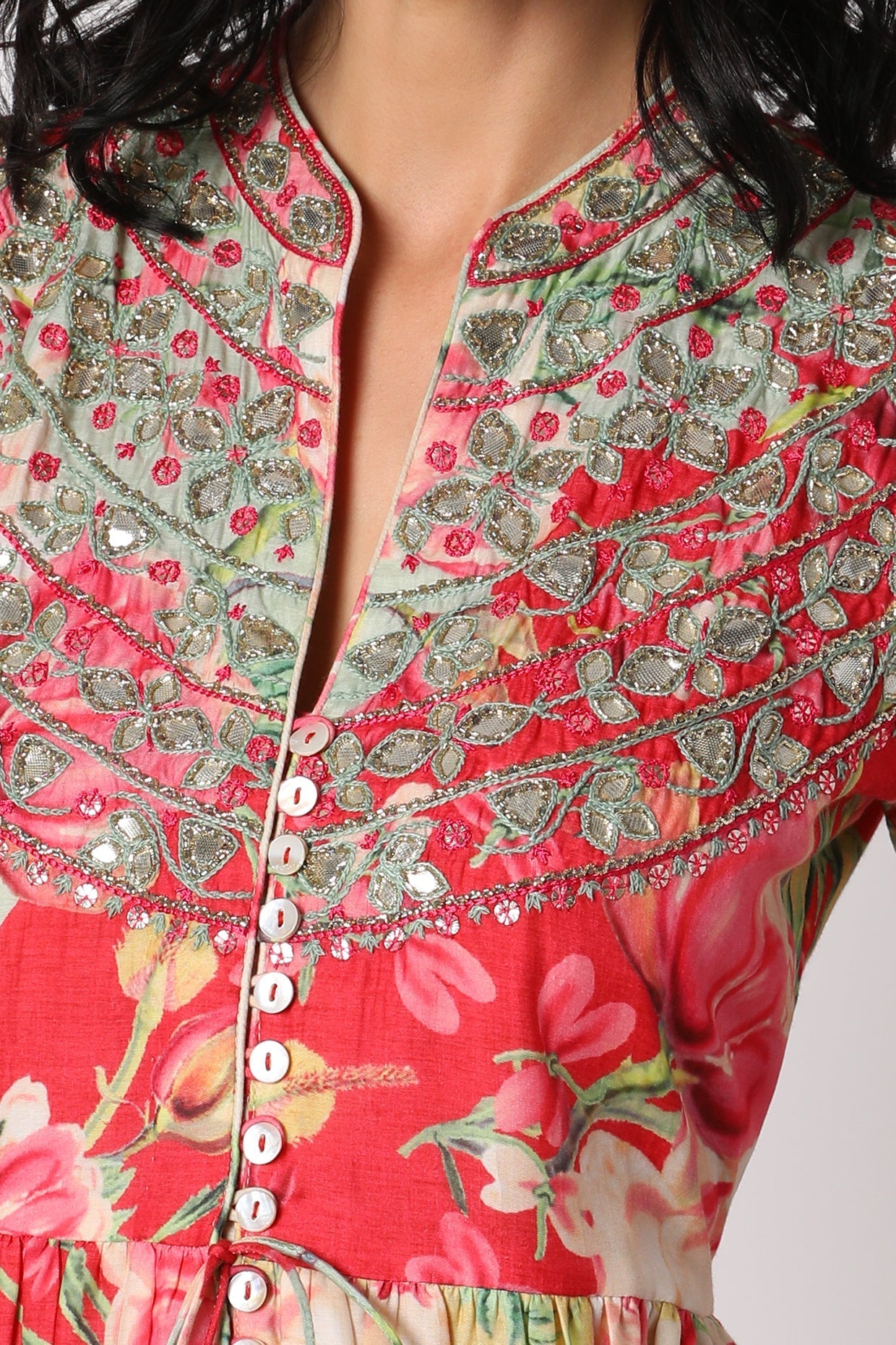 Khushi Jacket Style Tunic Set