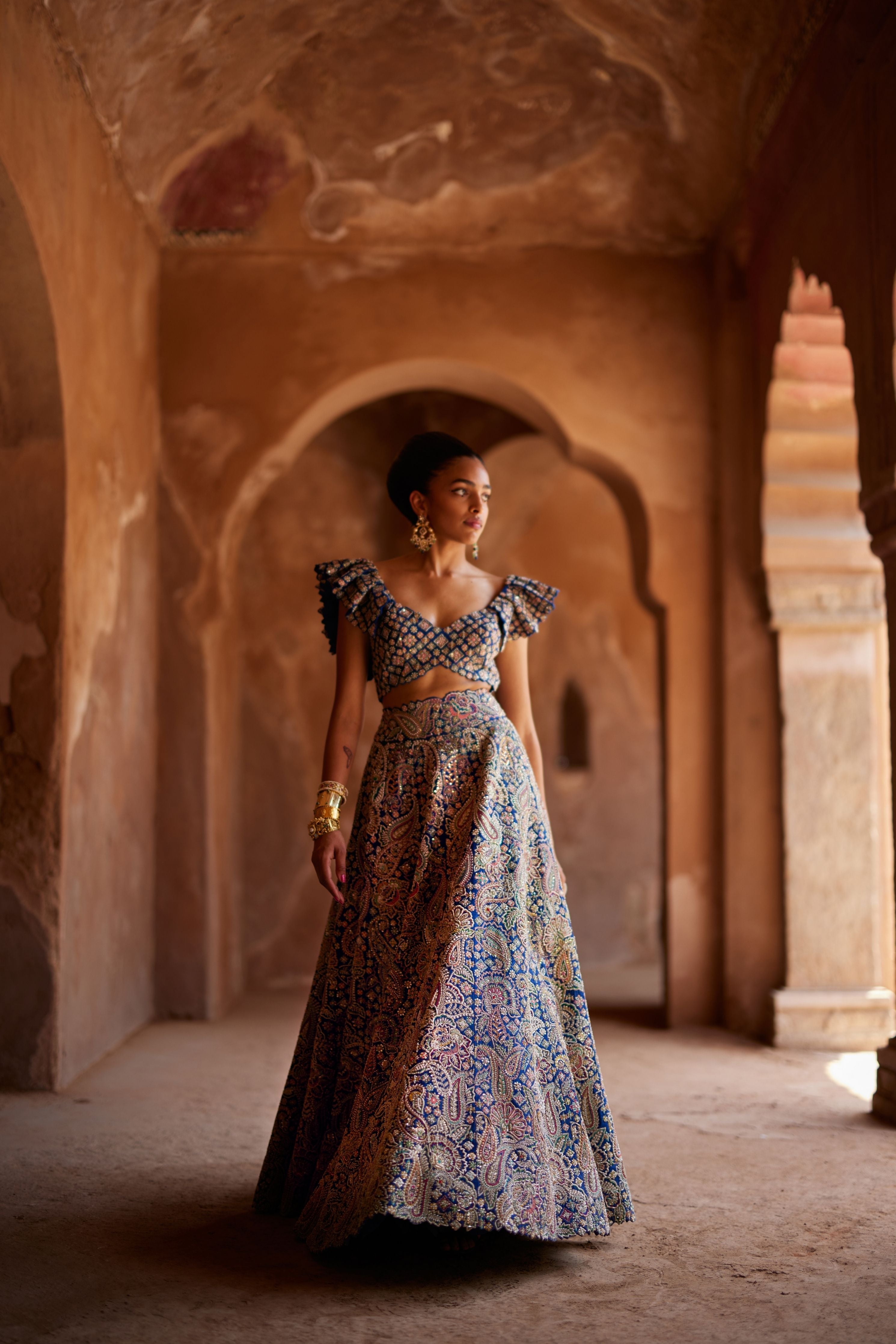Tulua Lehenga Set