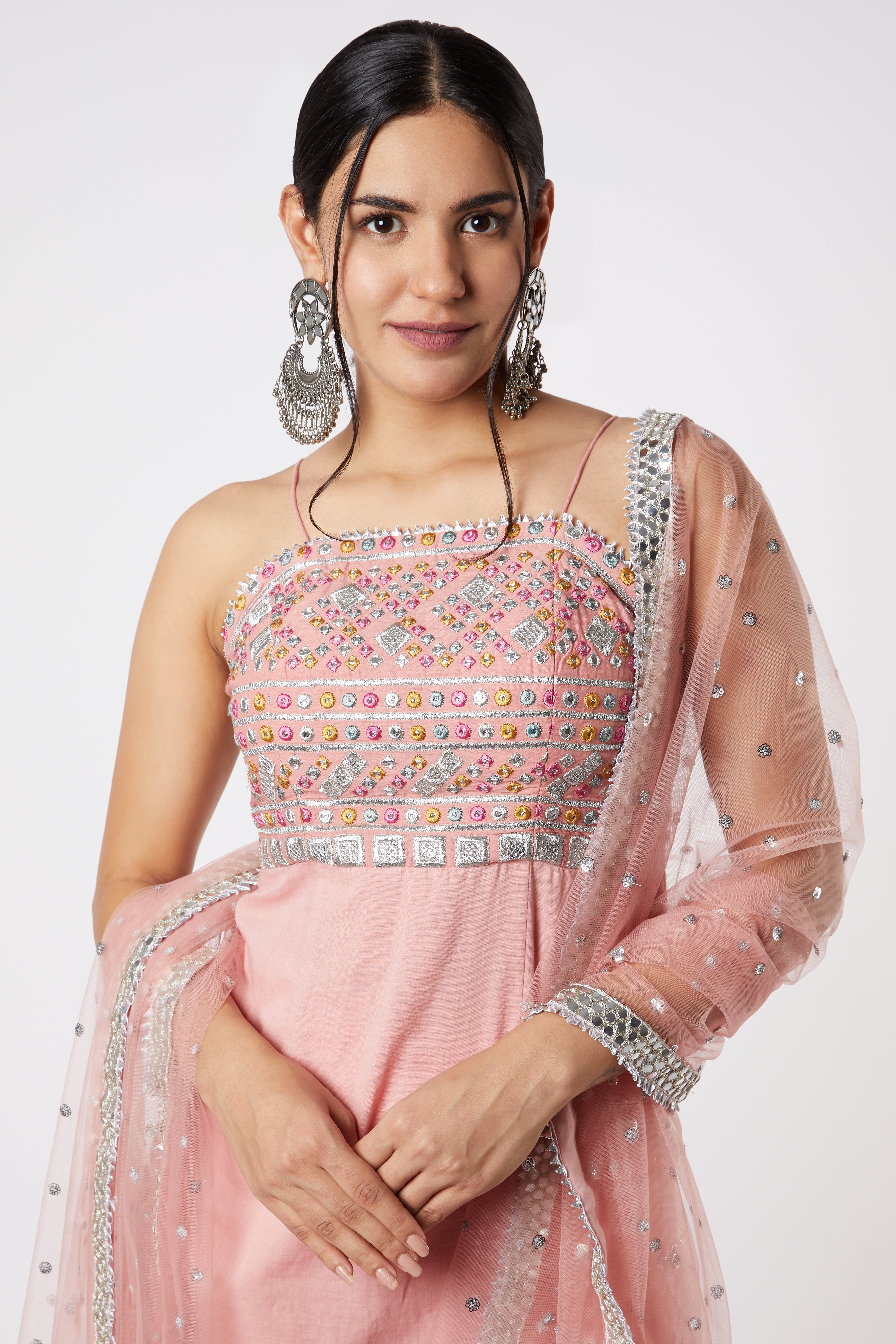 Noor Yoke Sharara Set