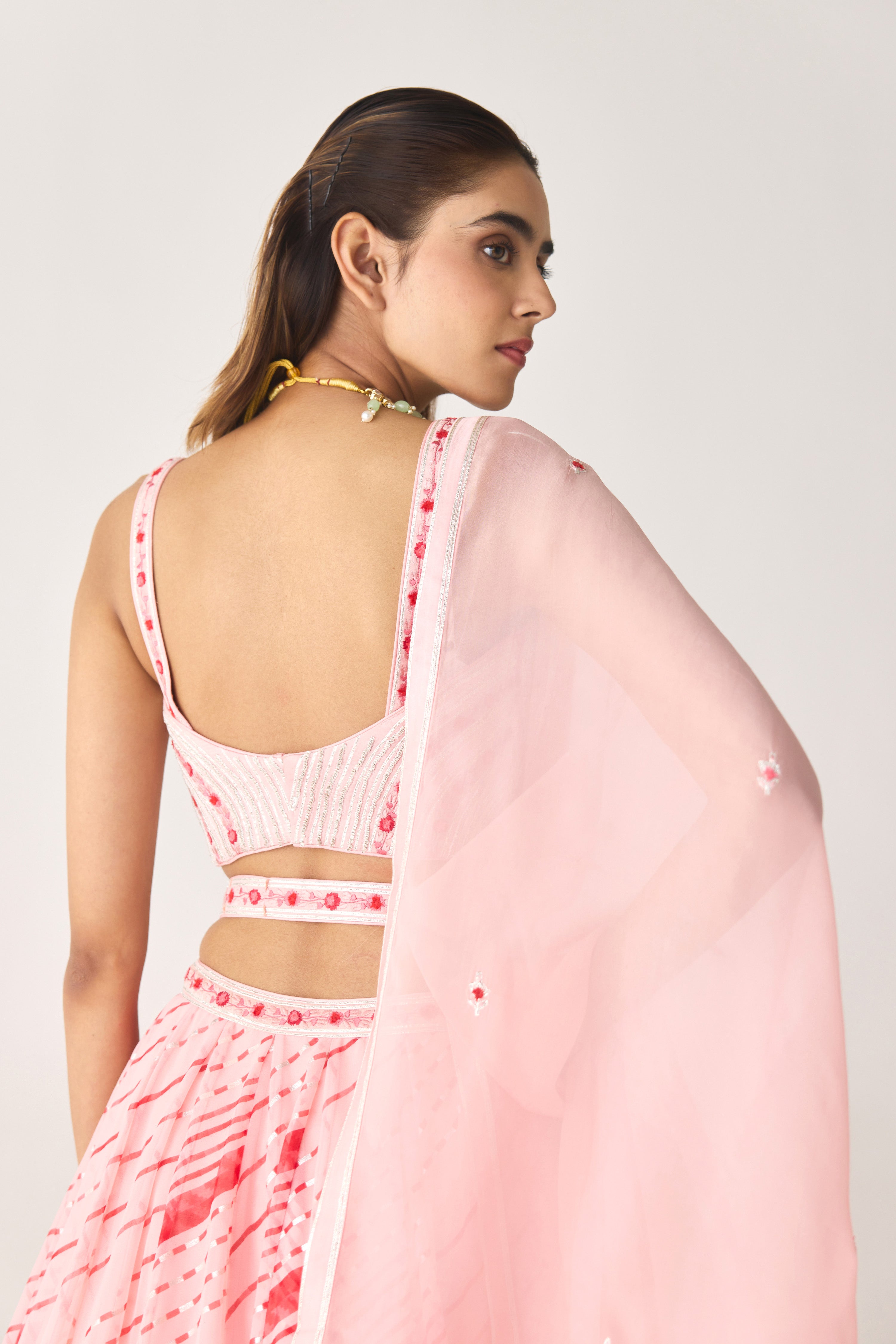 Blush Pink Lehenga Set