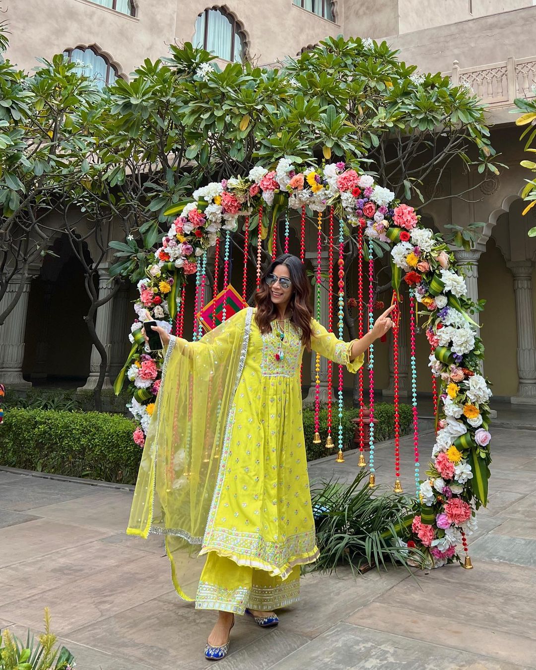 Swati Vatsa In Noor Gather Tunic Set