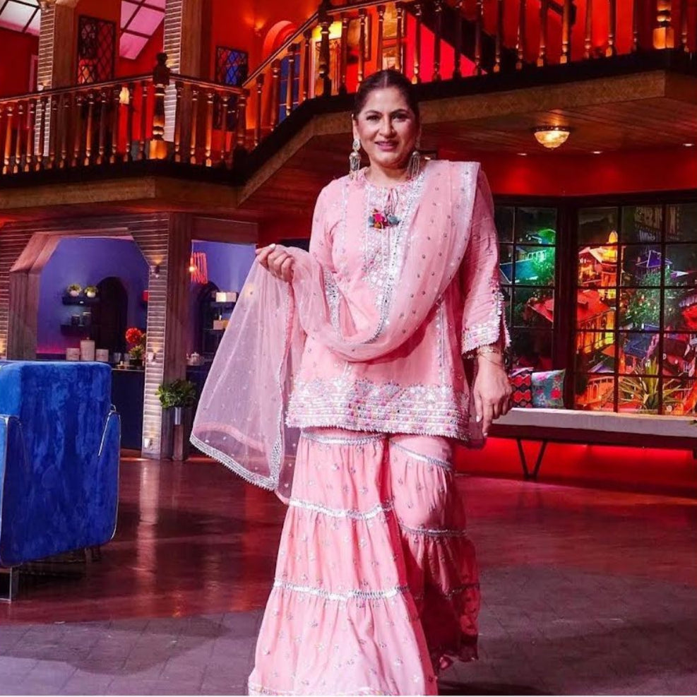 Archana Puran Singh In Noor Sharara Set