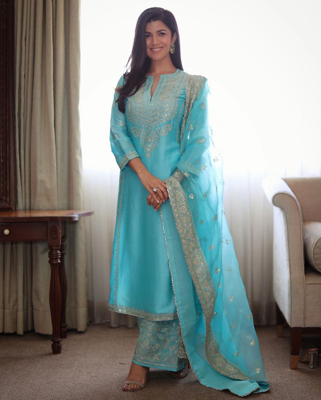 Rati Palazzo Set - Nirmat Kaur