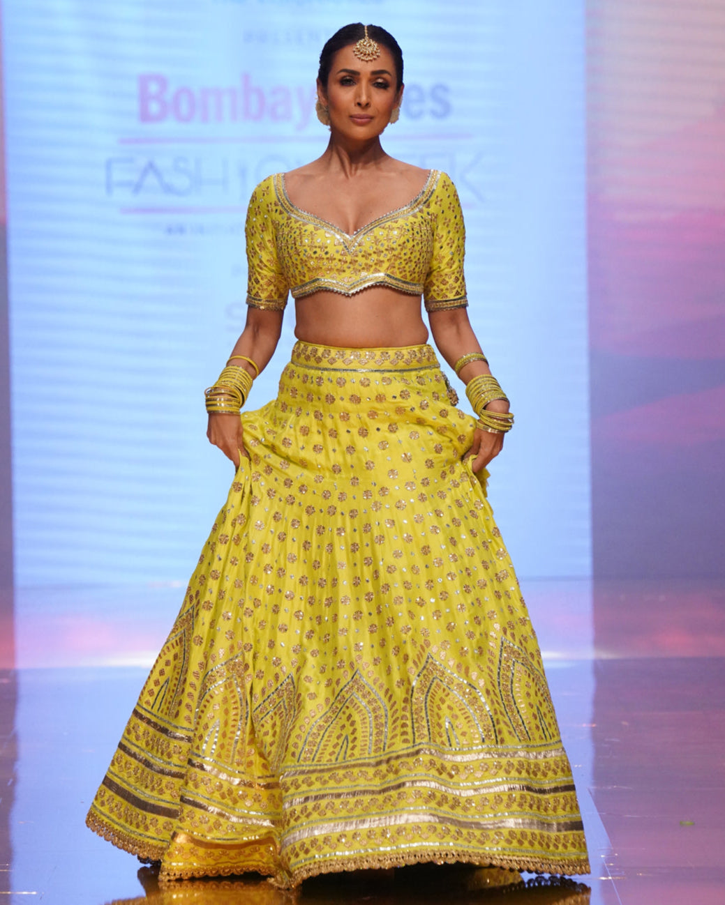 Malaika Arora In Tarini Lehenga Set