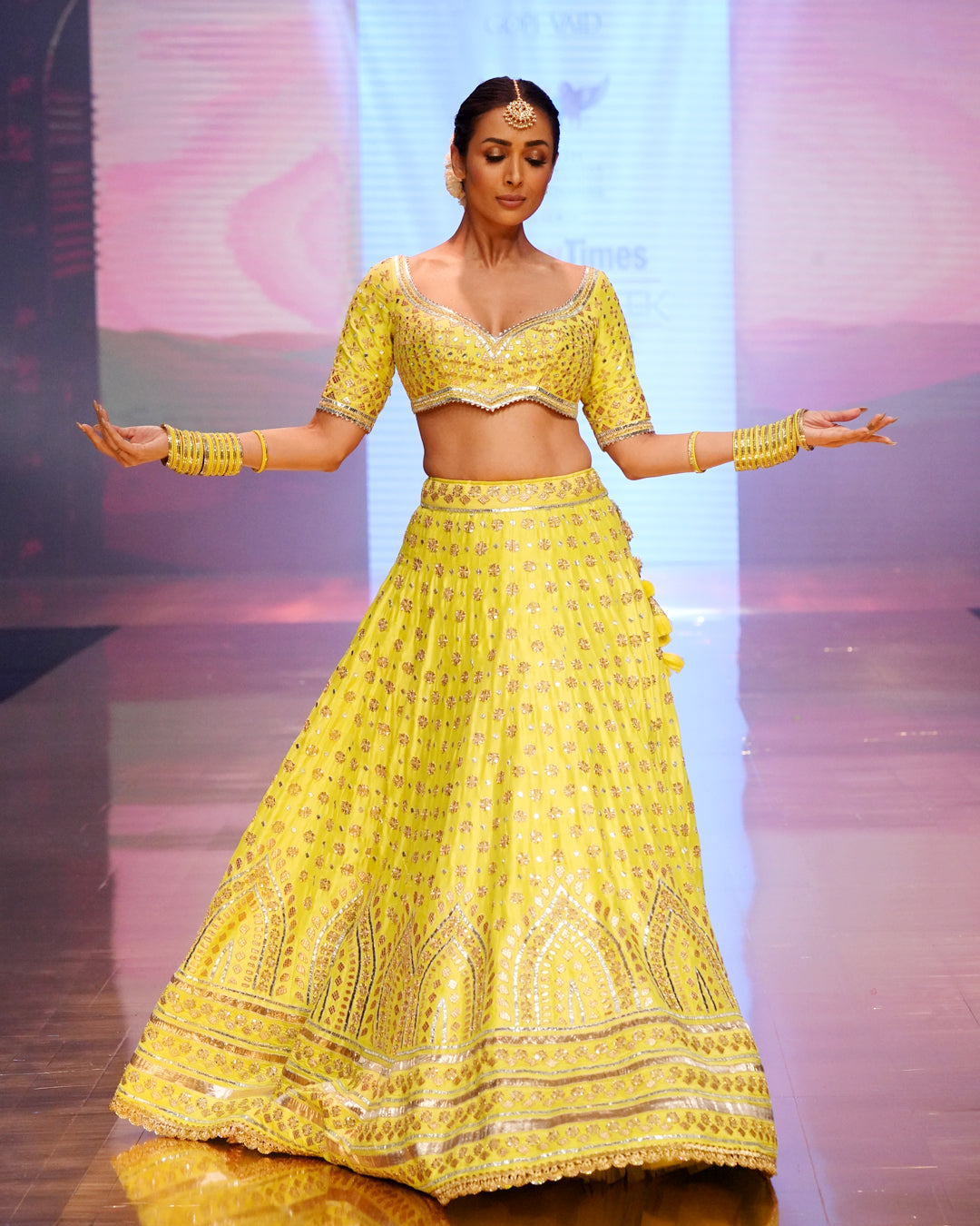 Malaika Arora In Tarini Lehenga Set