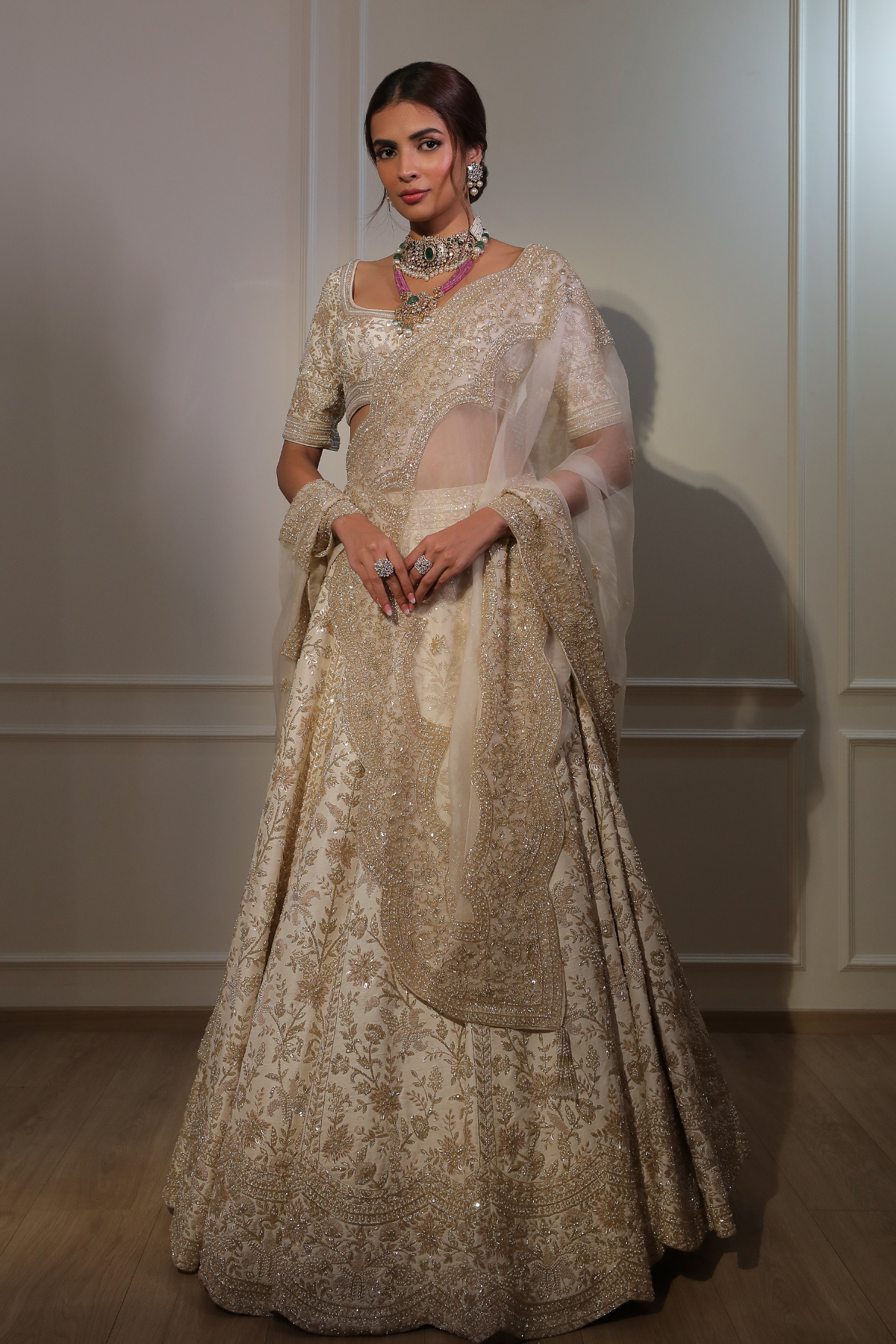 Ivory Bridal Lehenga