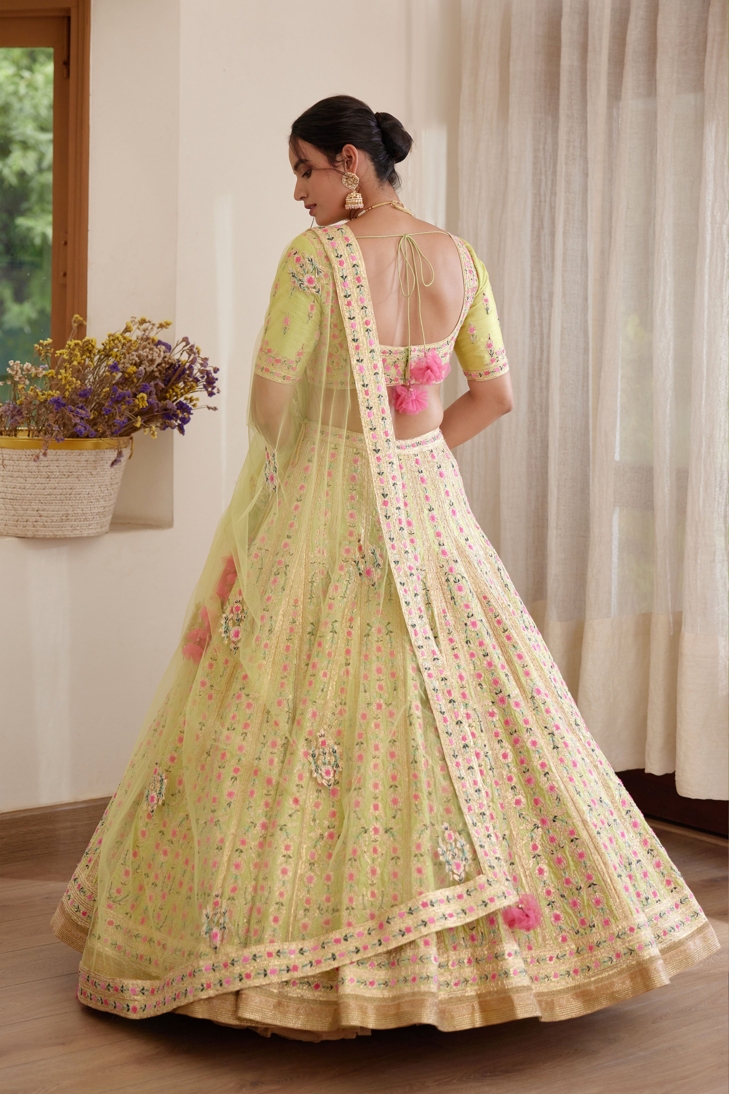 Light Green Lehenga Set