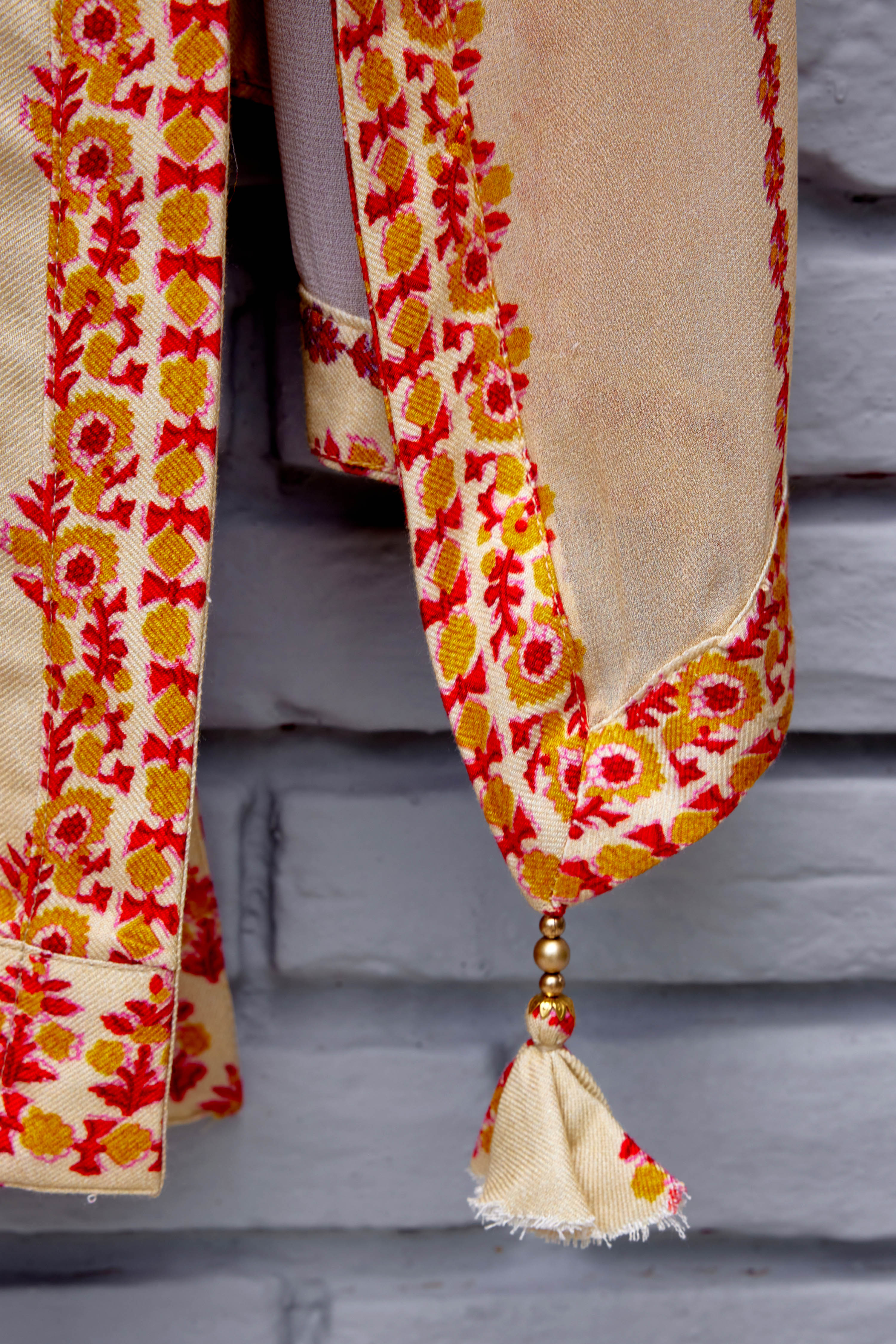 Beige Kurta Set
