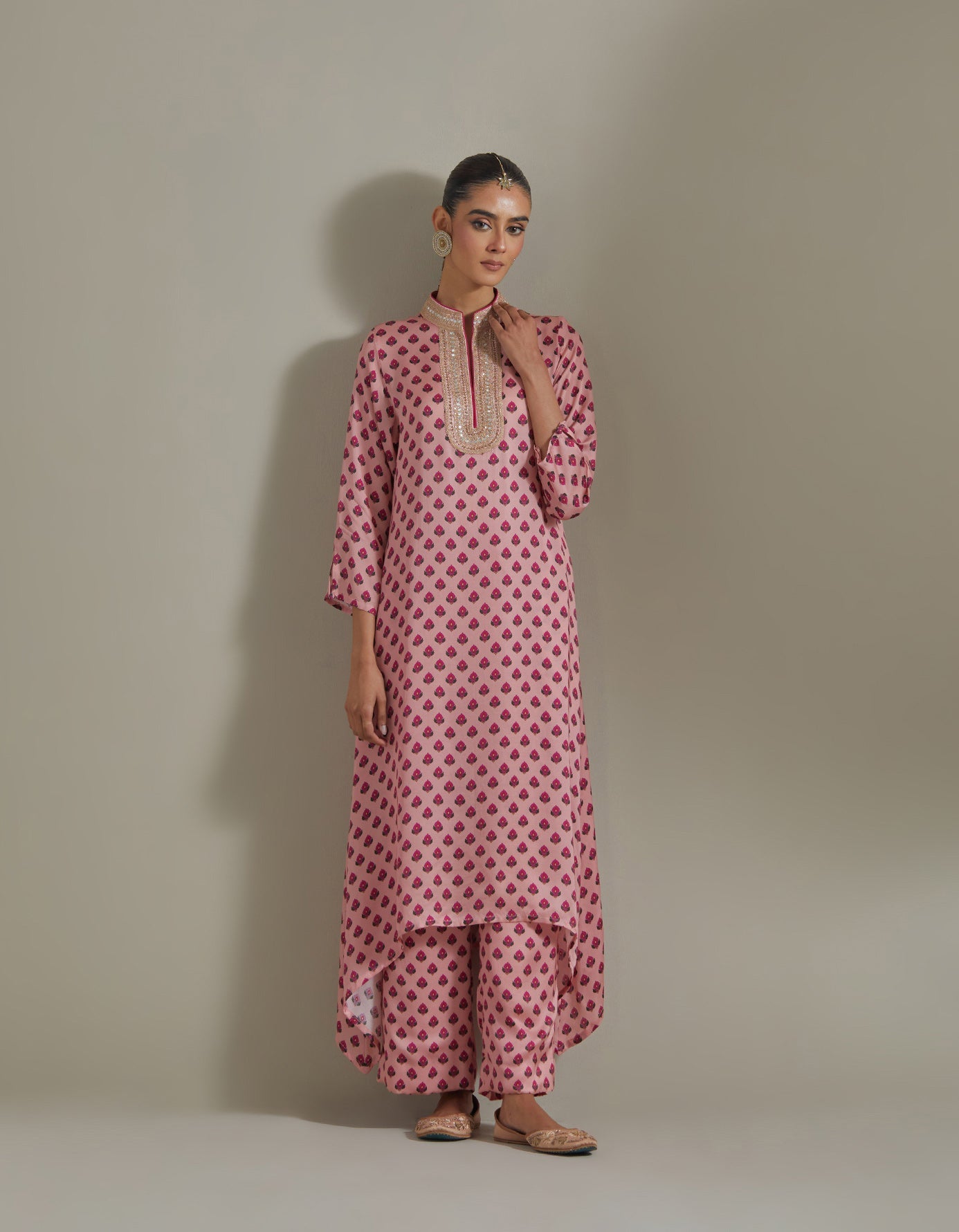 Kaftan Kurta Set