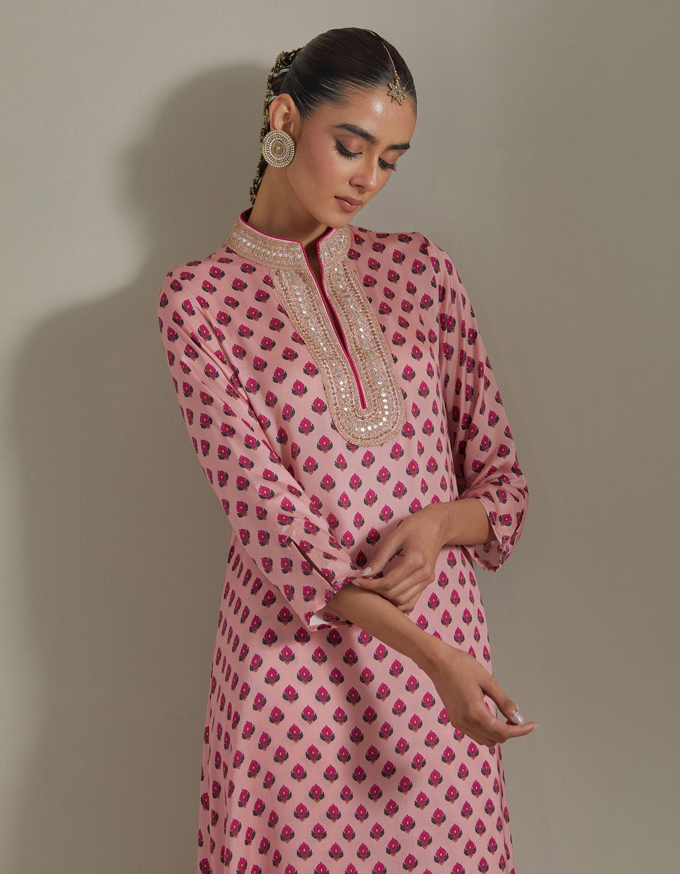 Kaftan Kurta Set