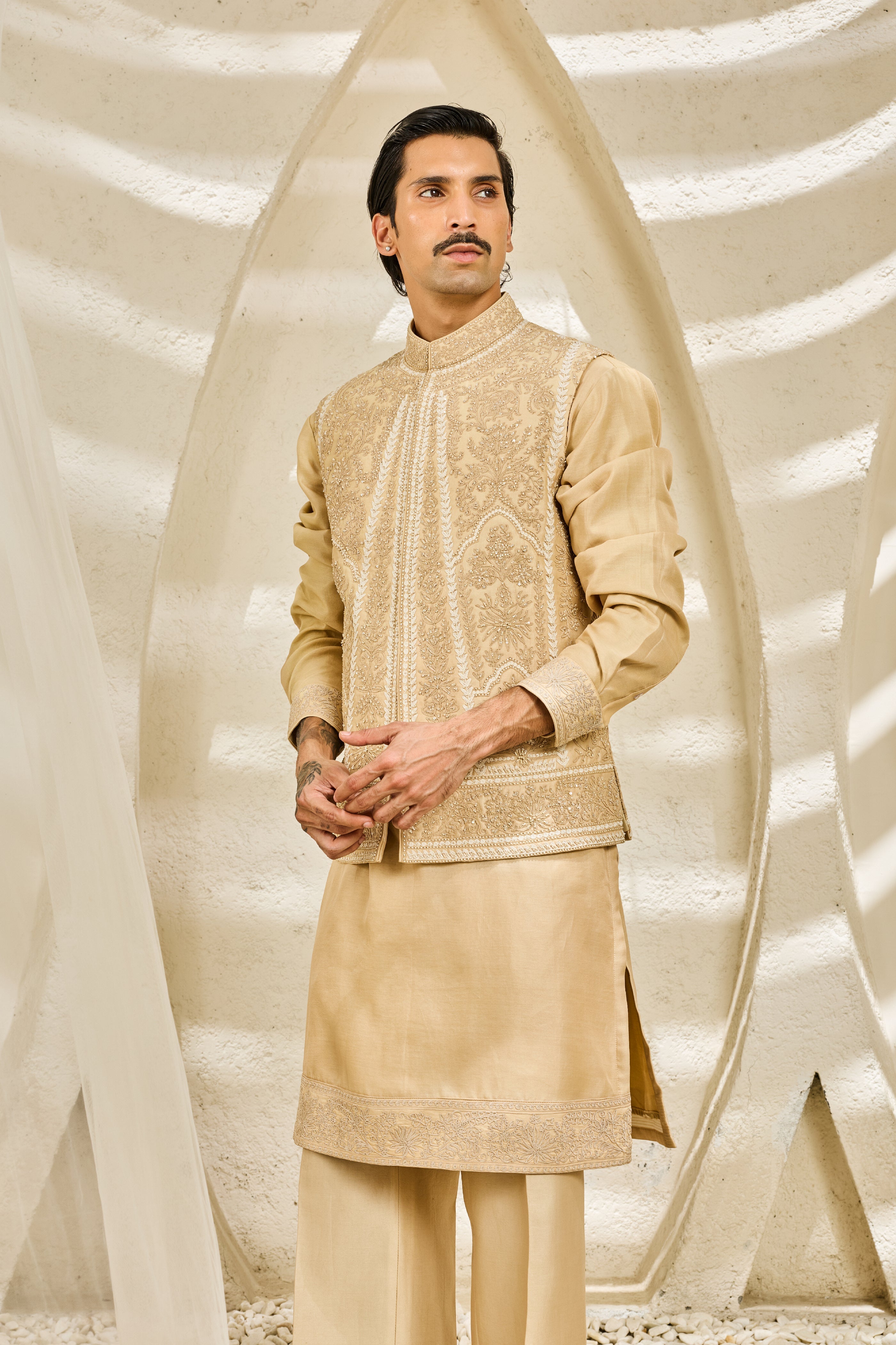 Sandstone Waistcoat Set