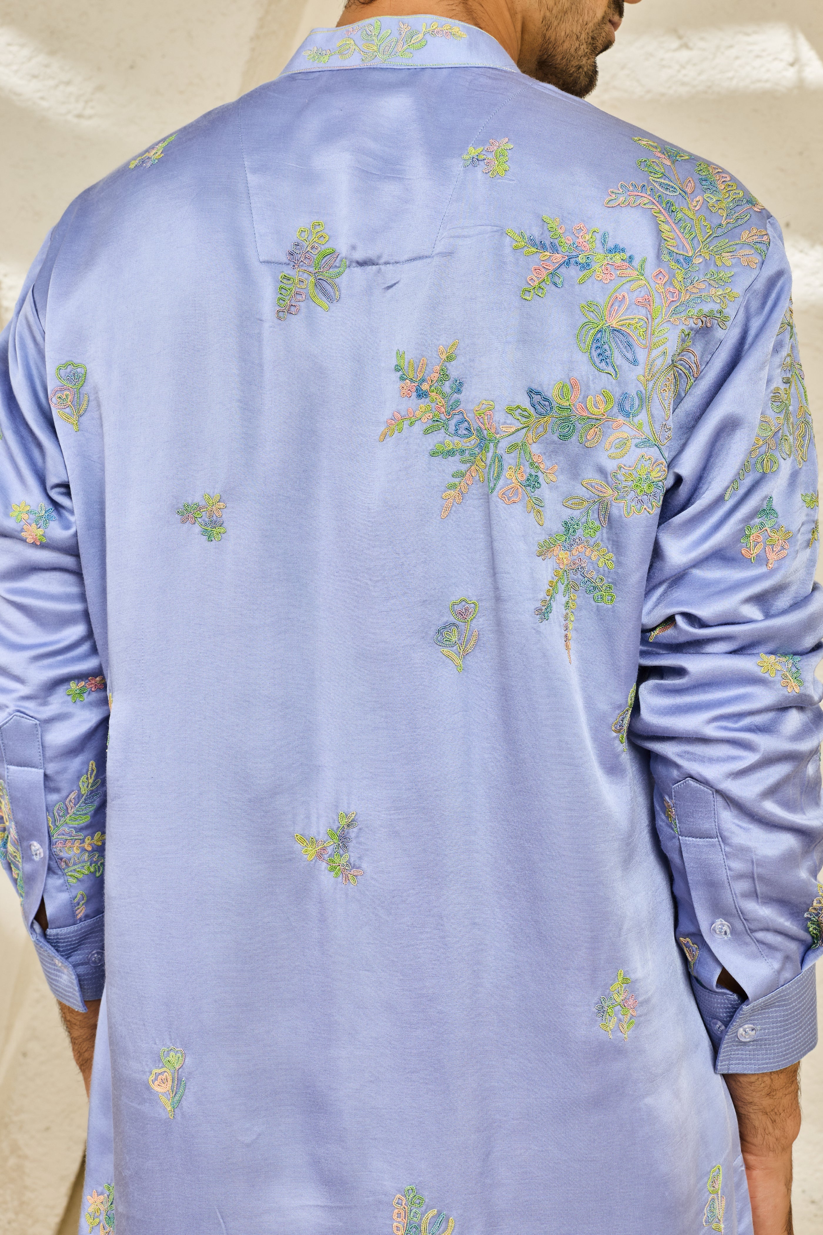 Lilac Whisper Festive Kurta Set