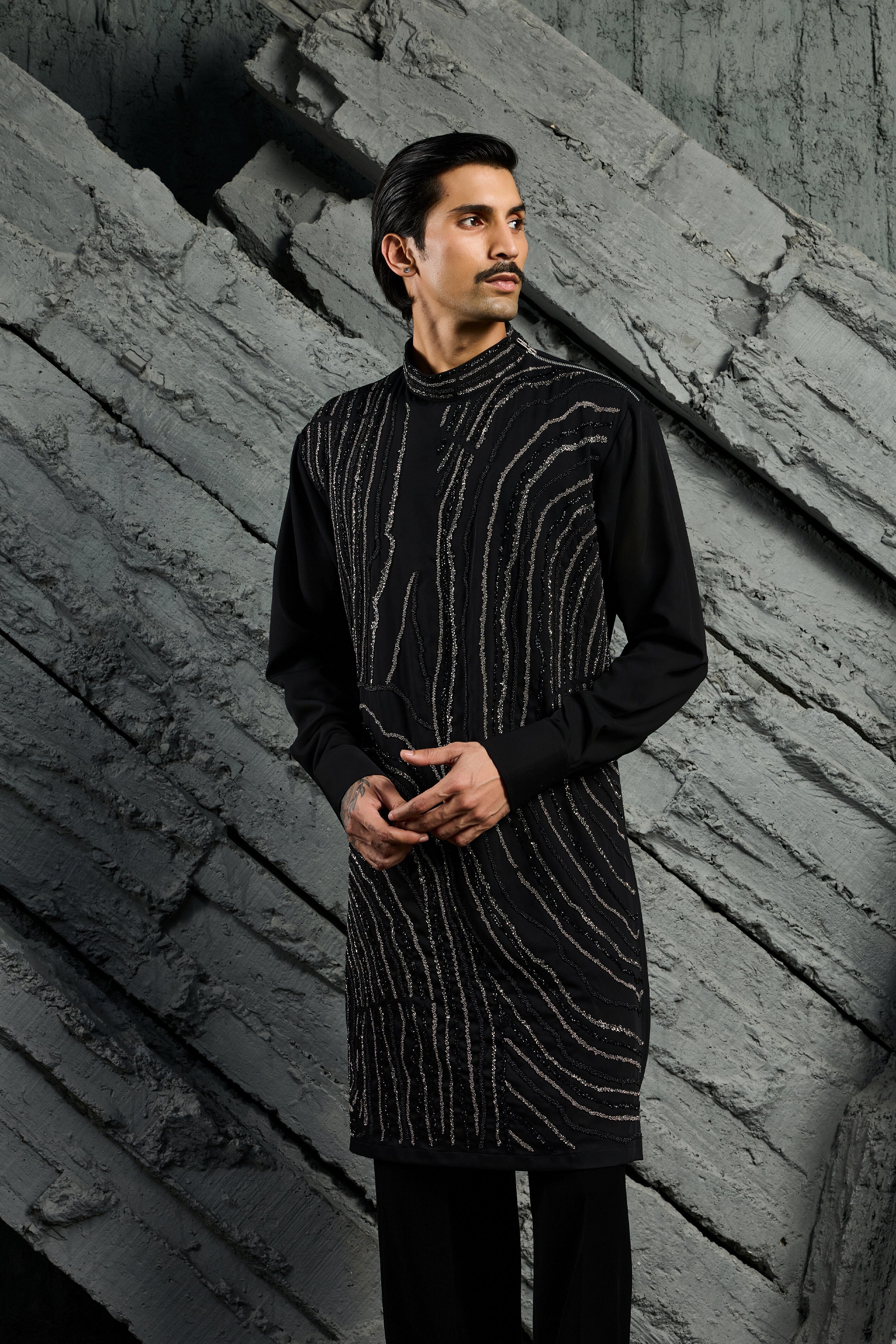 Nocturne Glam Kurta Set