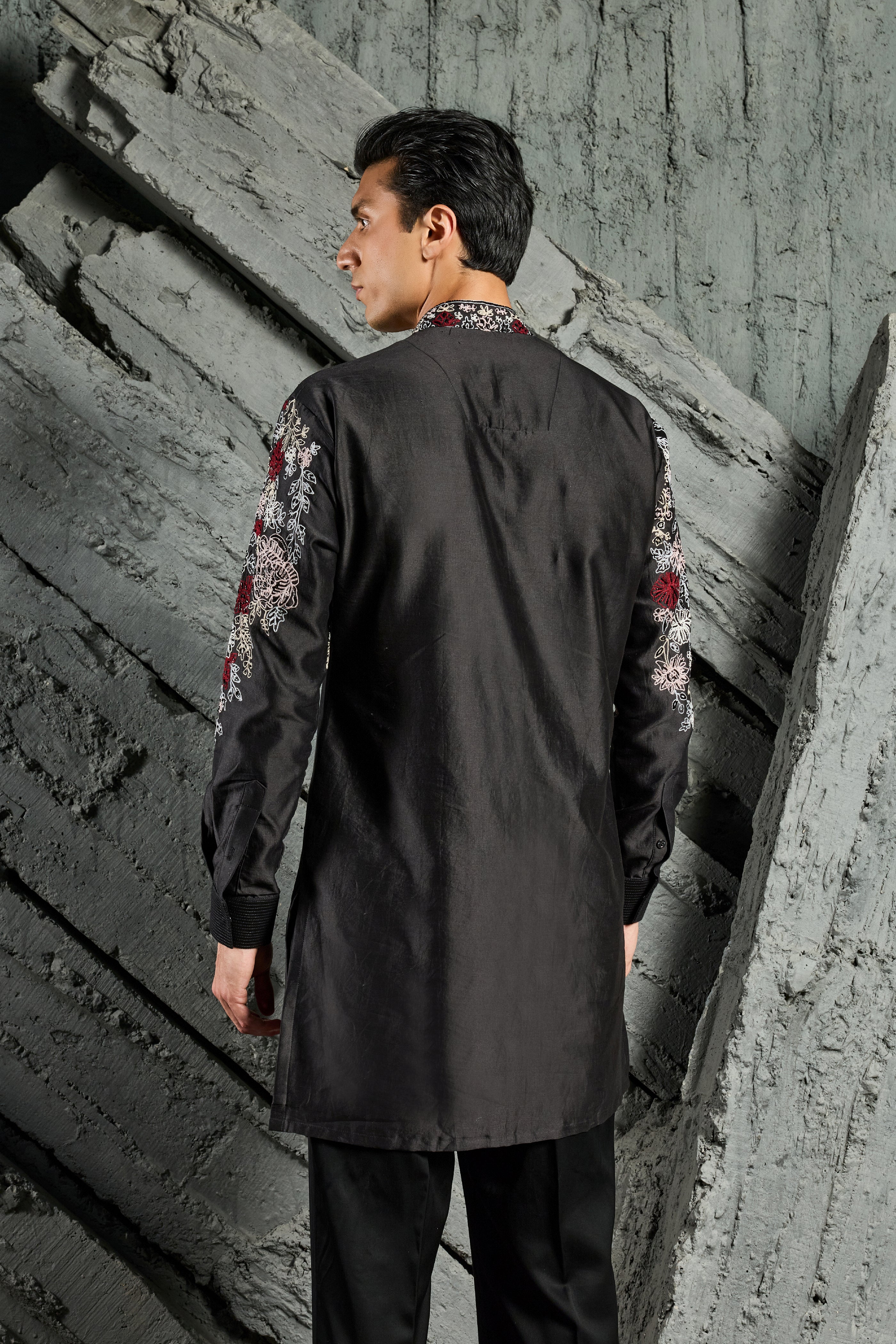 Night Bloom Kurta Set
