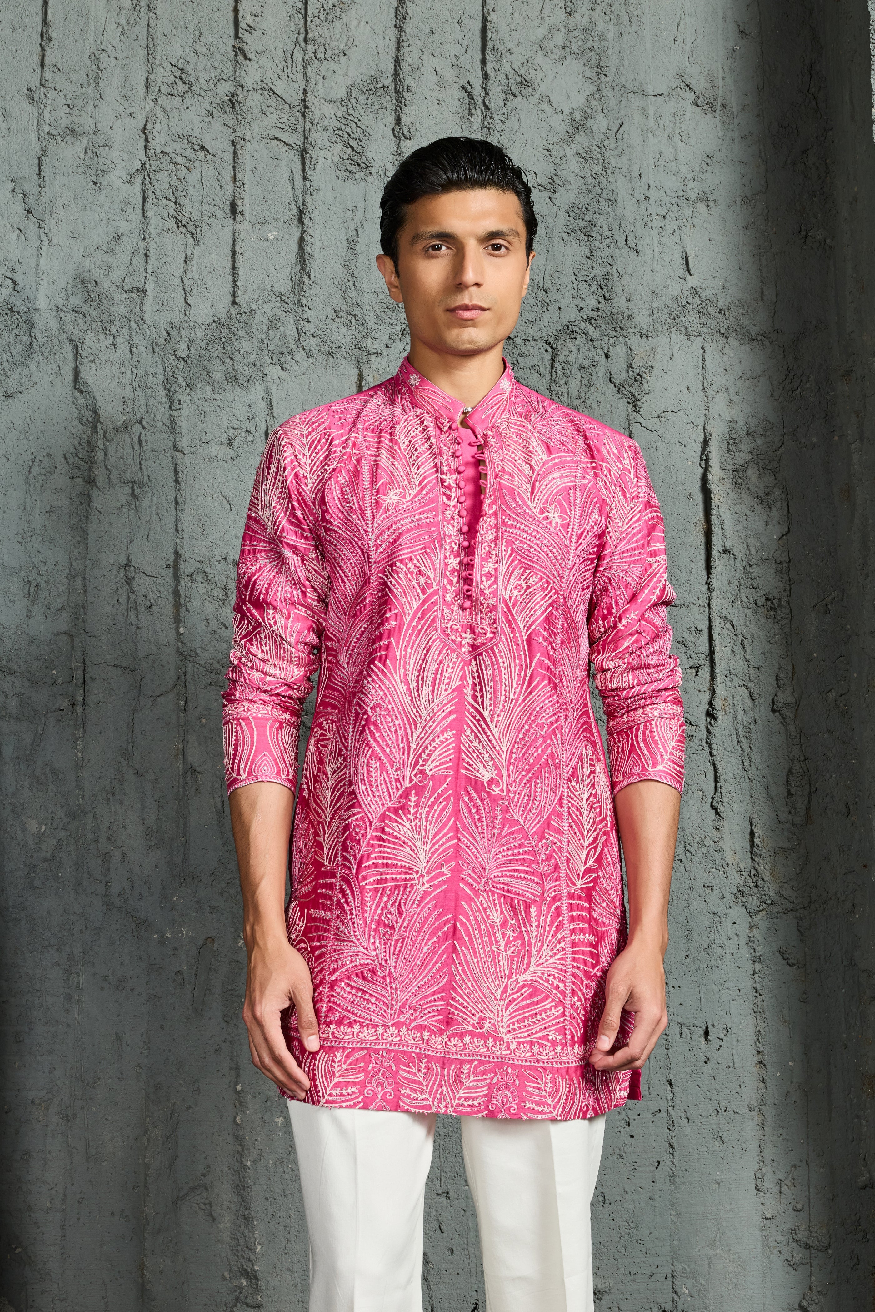 Peony Glow Festive Kurta Set