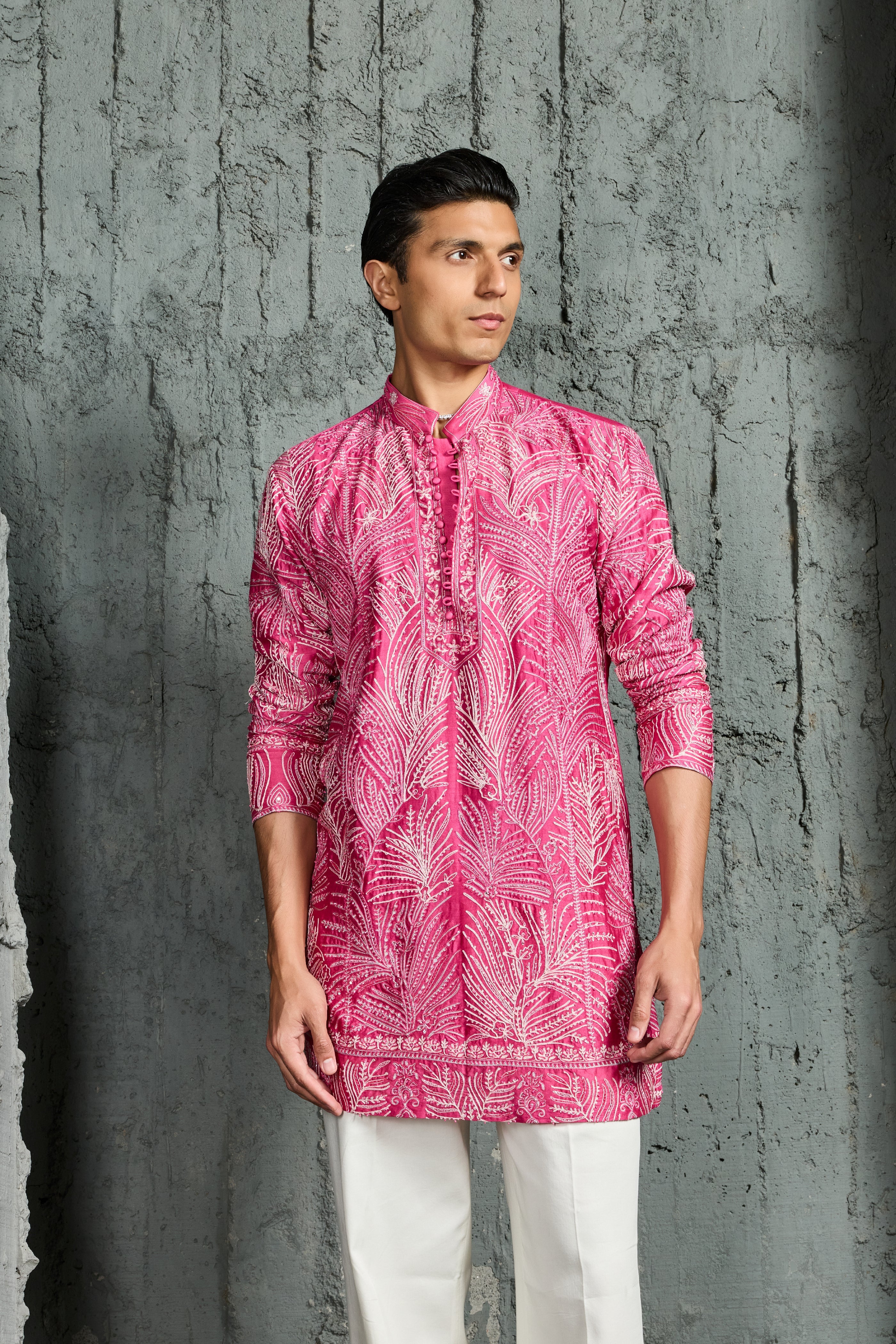 Peony Glow Festive Kurta Set