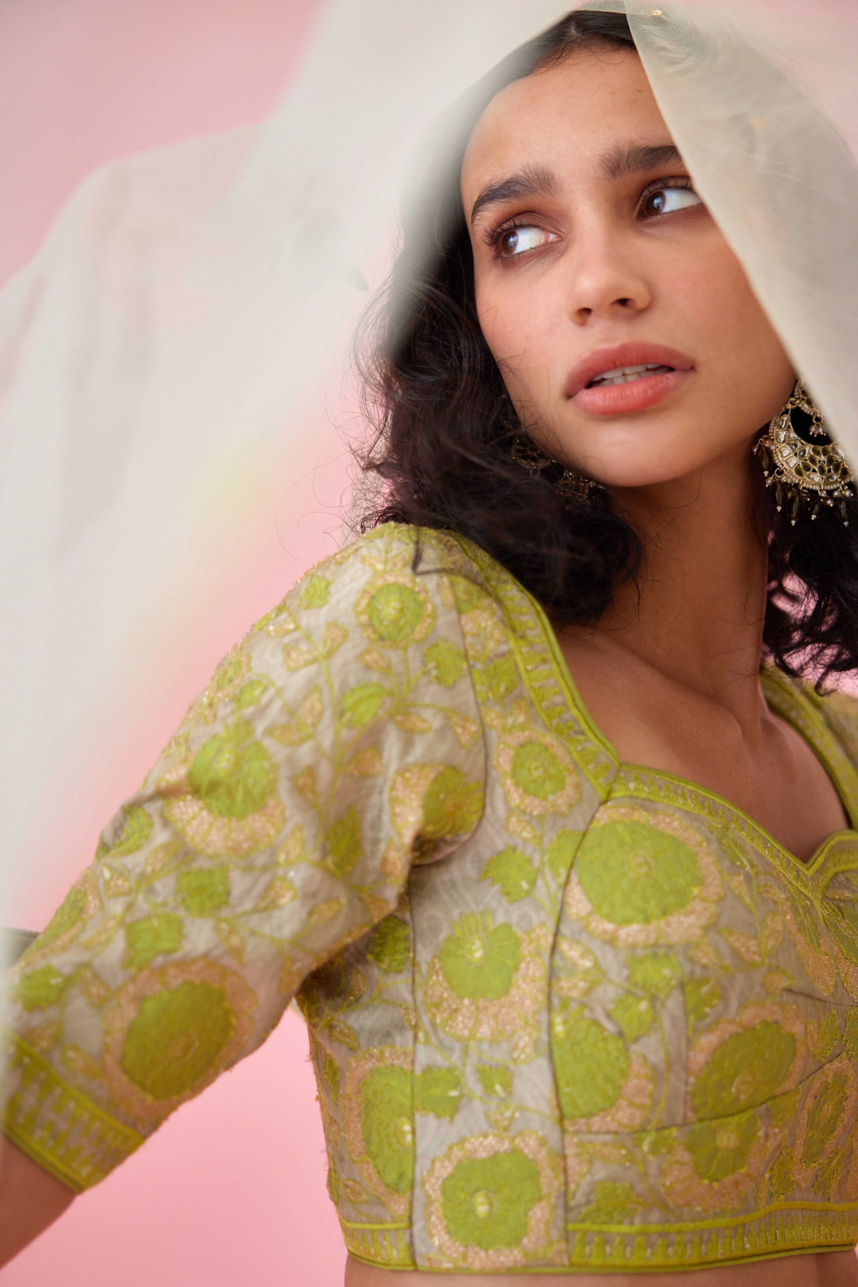 Meadow Green Lehenga Set