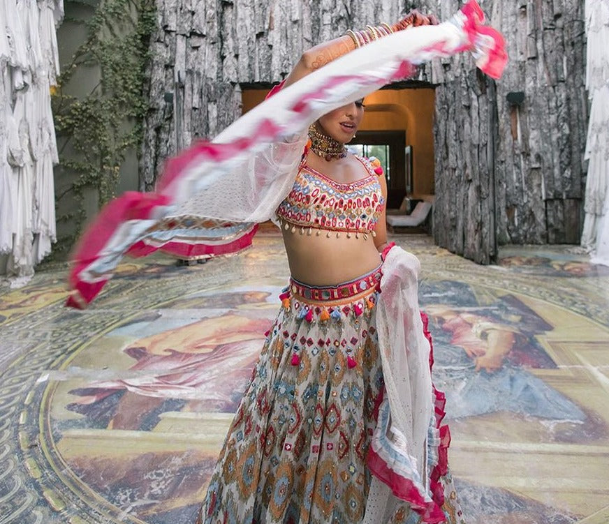 Shilpa Shetty in Kasbaah Lehenga Set