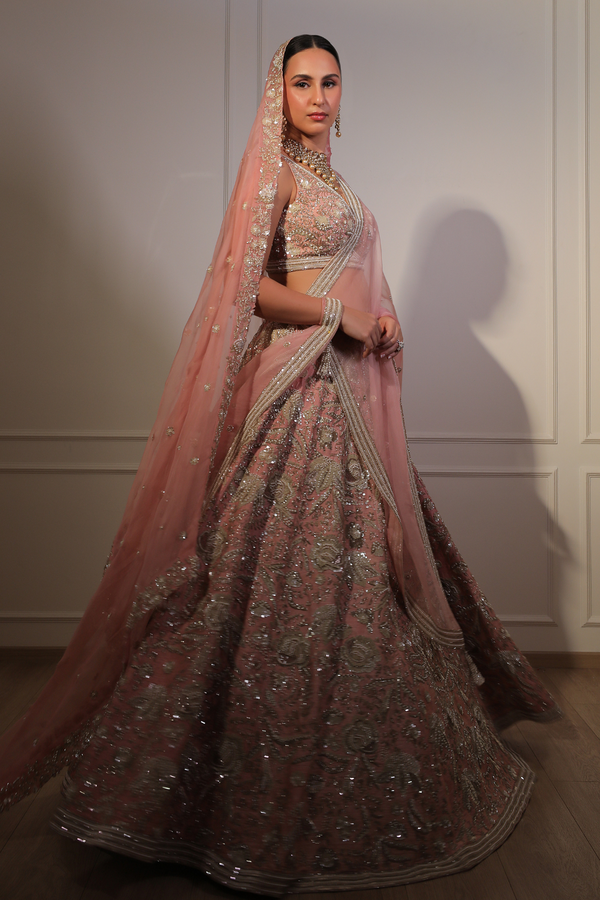 Pink Bridal Lehenga