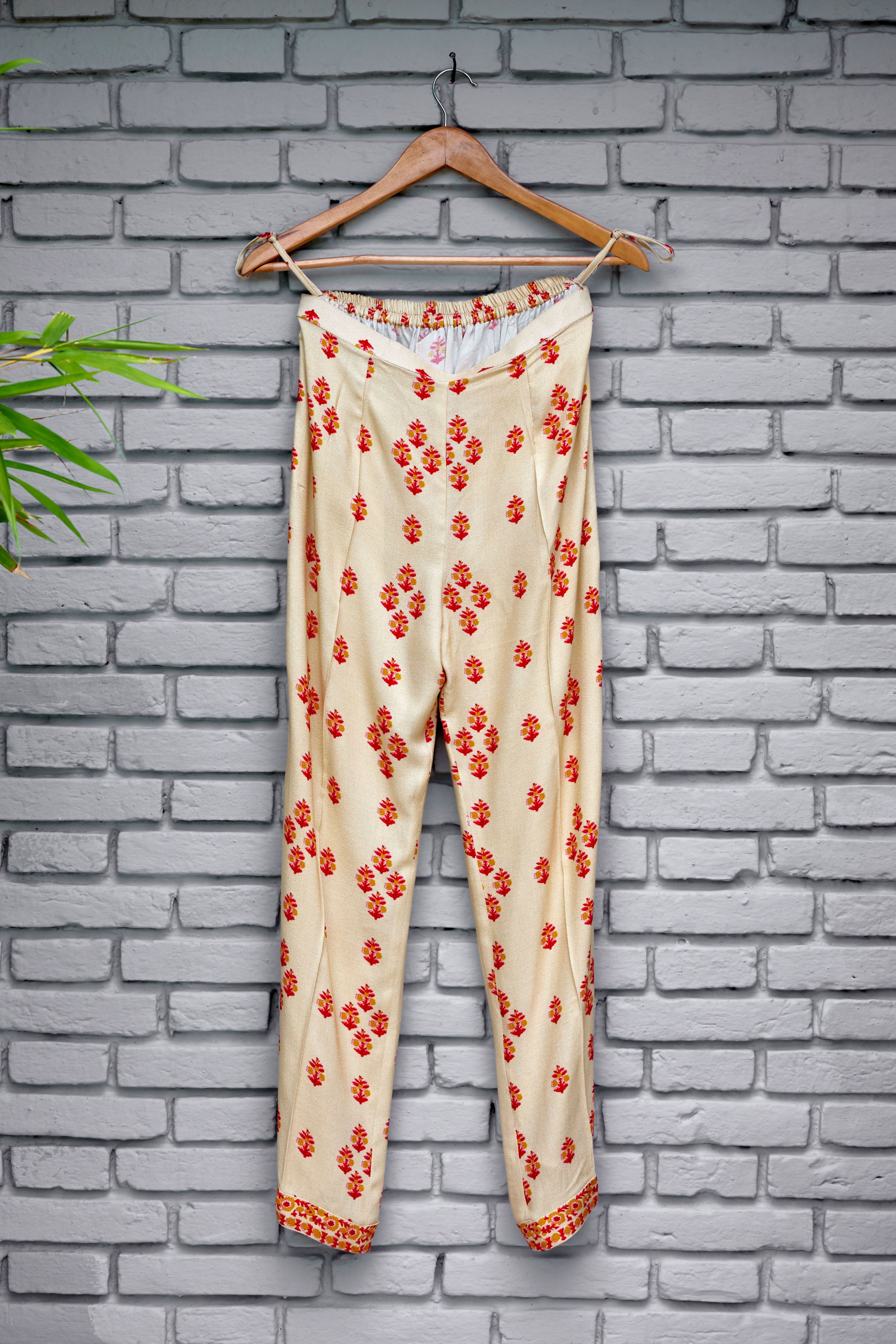 Beige Kurta Set
