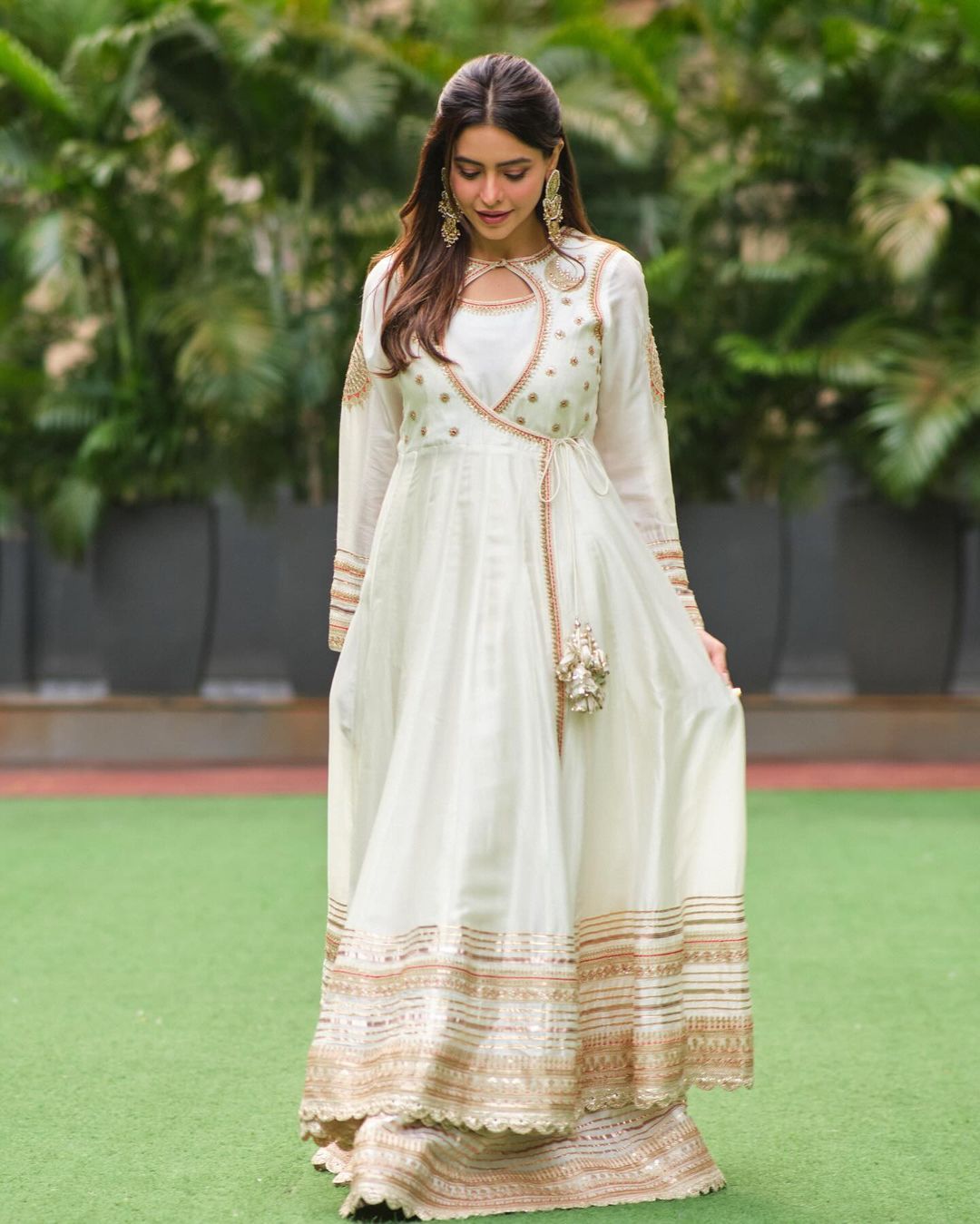 Golconda Meera Anarkali Set -Aamna Sharif