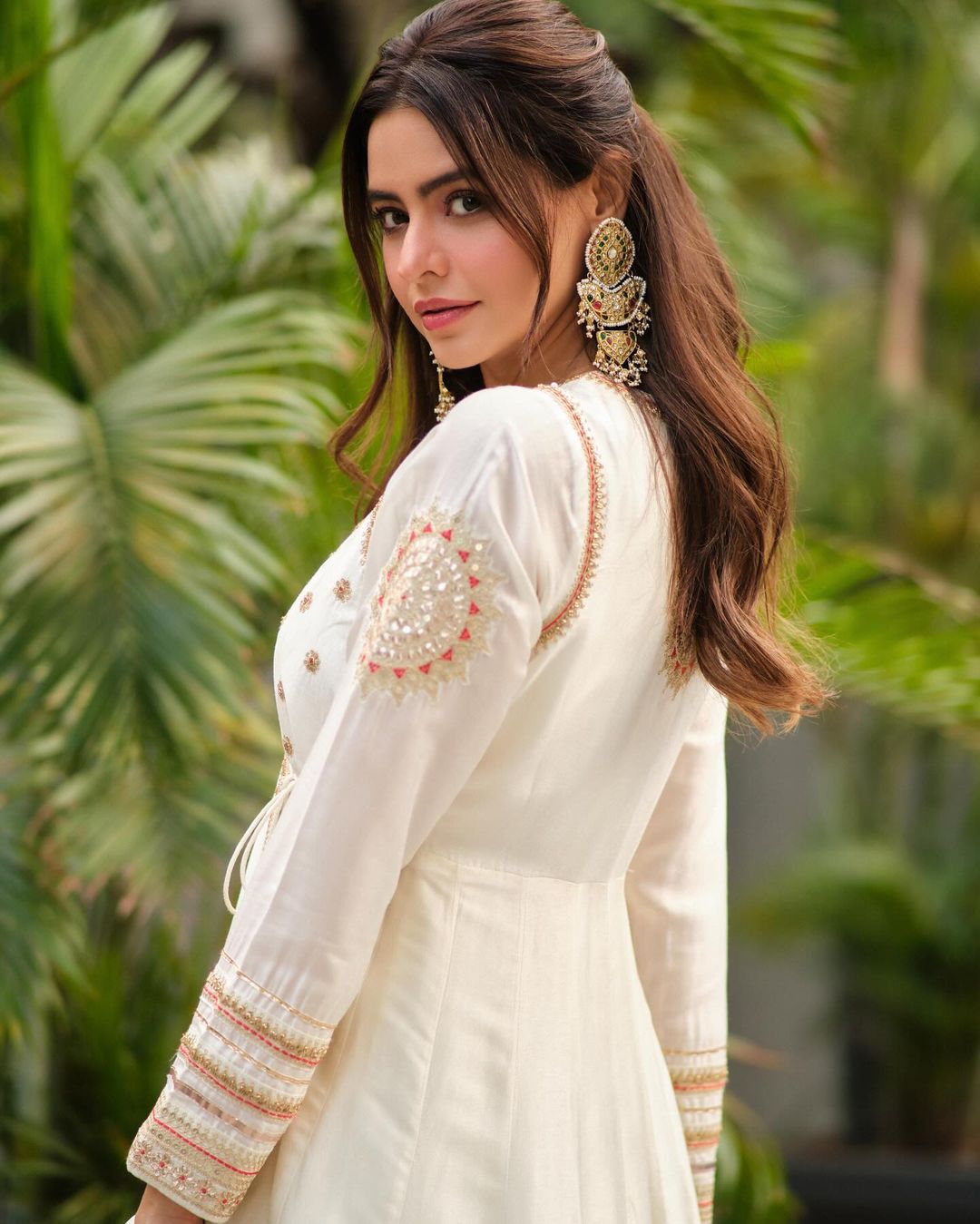 Golconda Meera Anarkali Set -Aamna Sharif