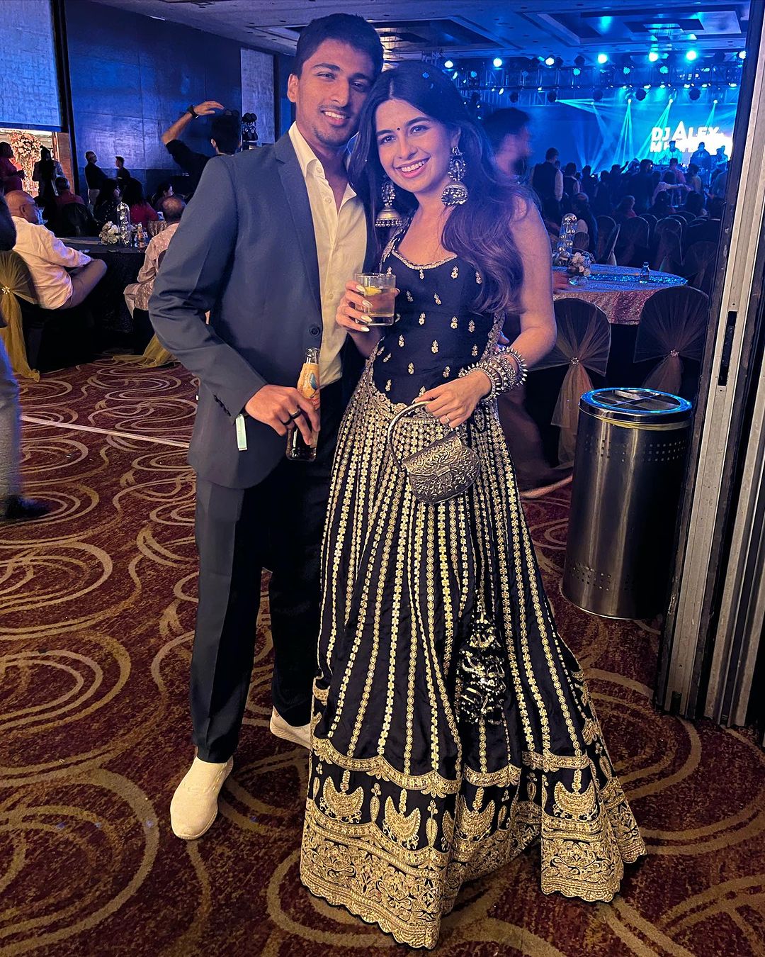 Prerna Mehra in Golconda Kriti Lehenga Set