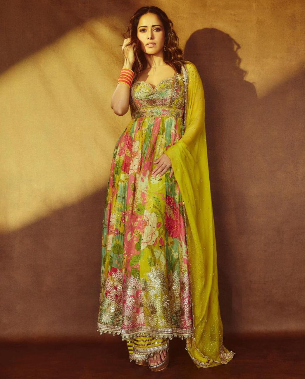 Nushrat Anarkali Set