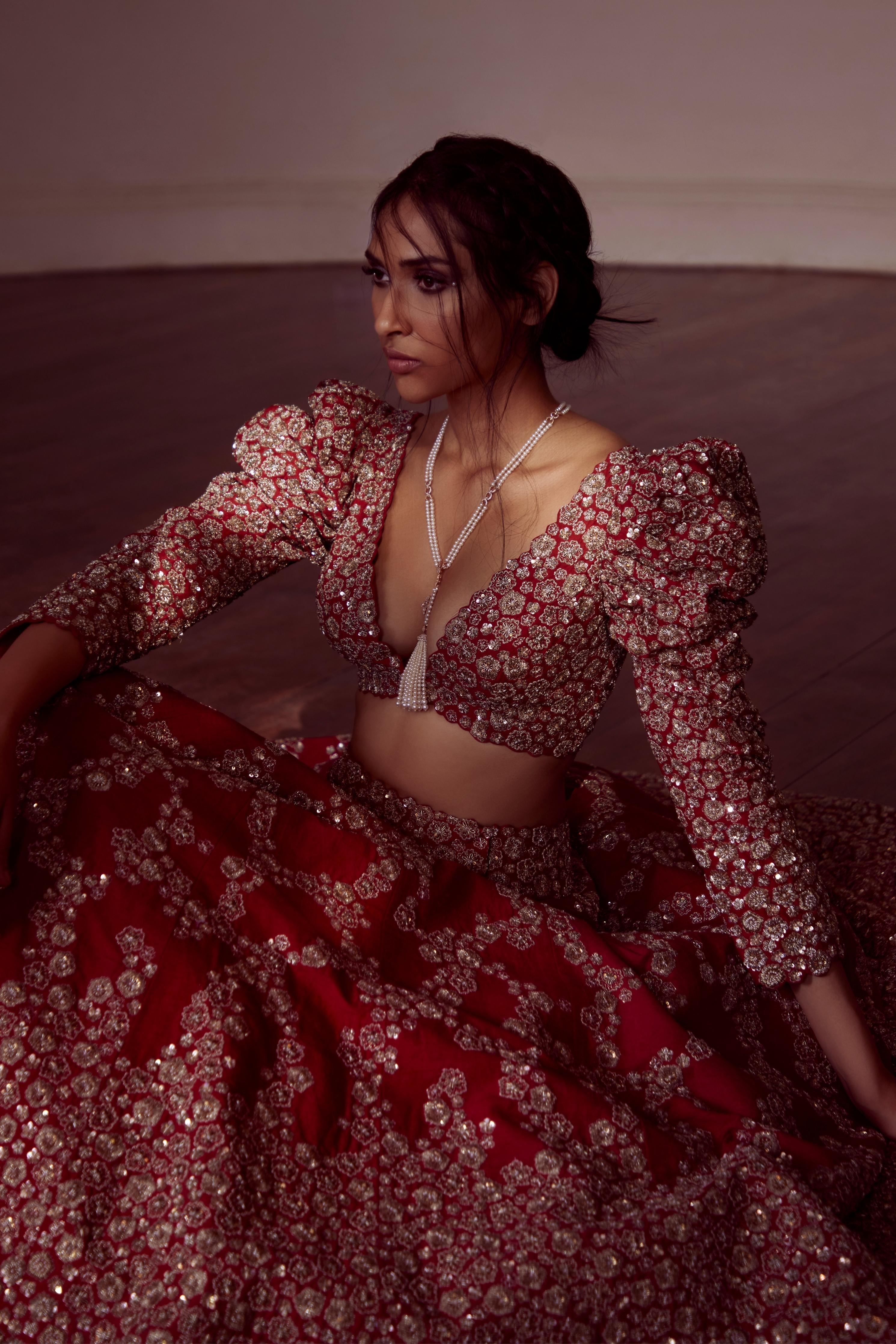 Cherry Blossom Neya Lehenga