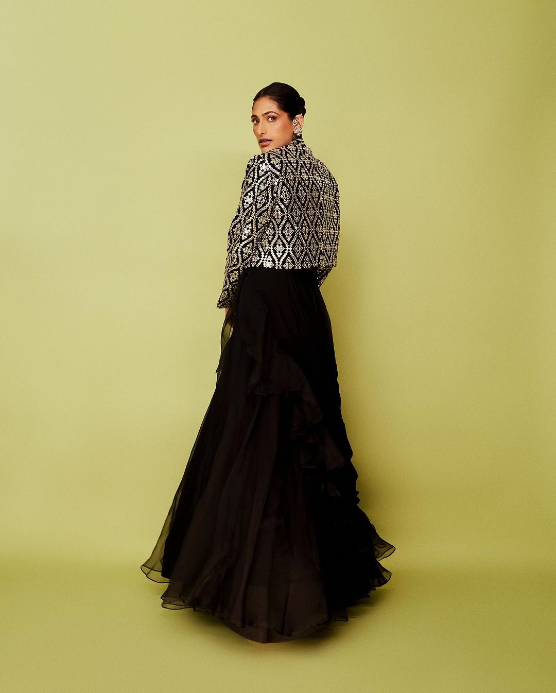 Kubbra Sait in Gandhara Skirt Set
