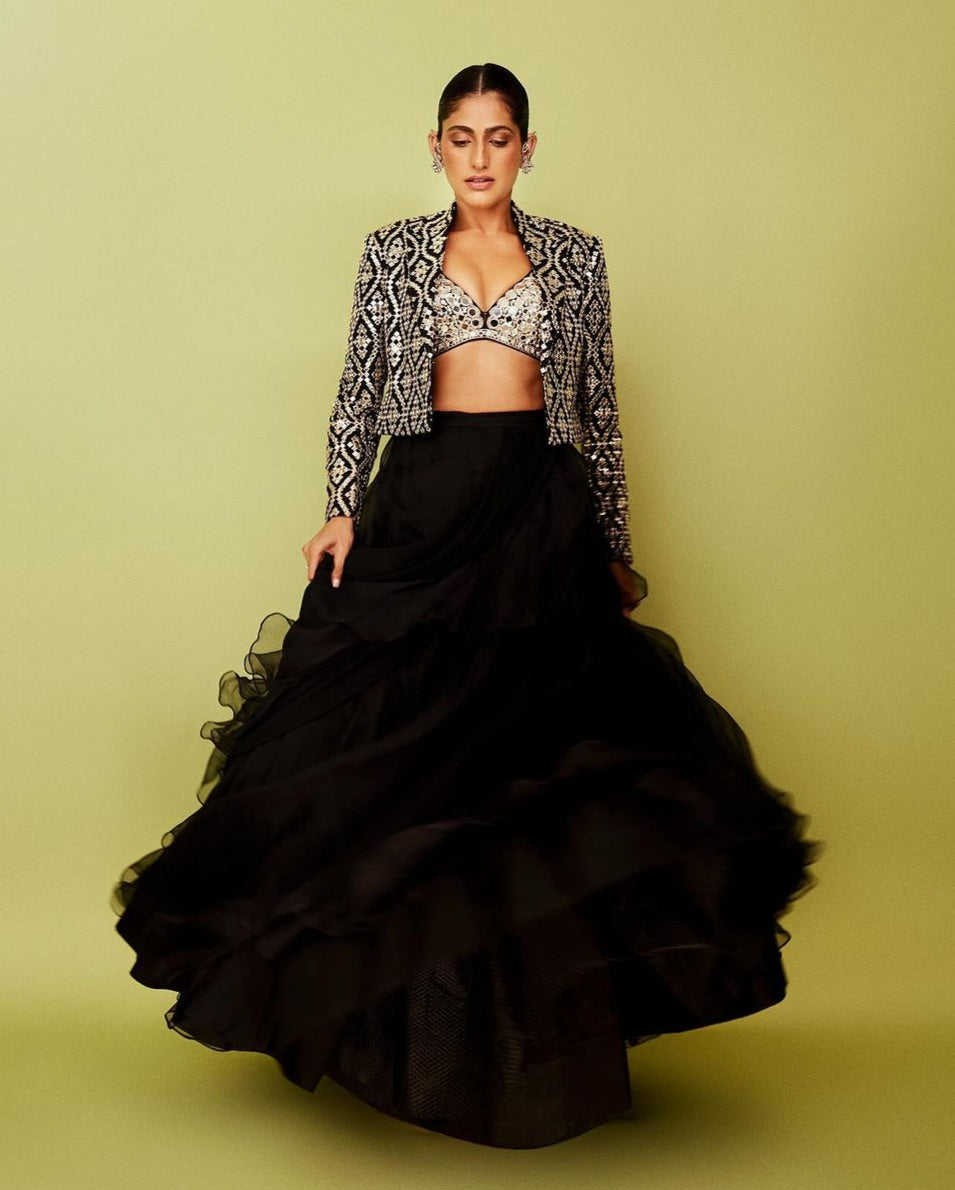 Kubbra Sait in Gandhara Skirt Set