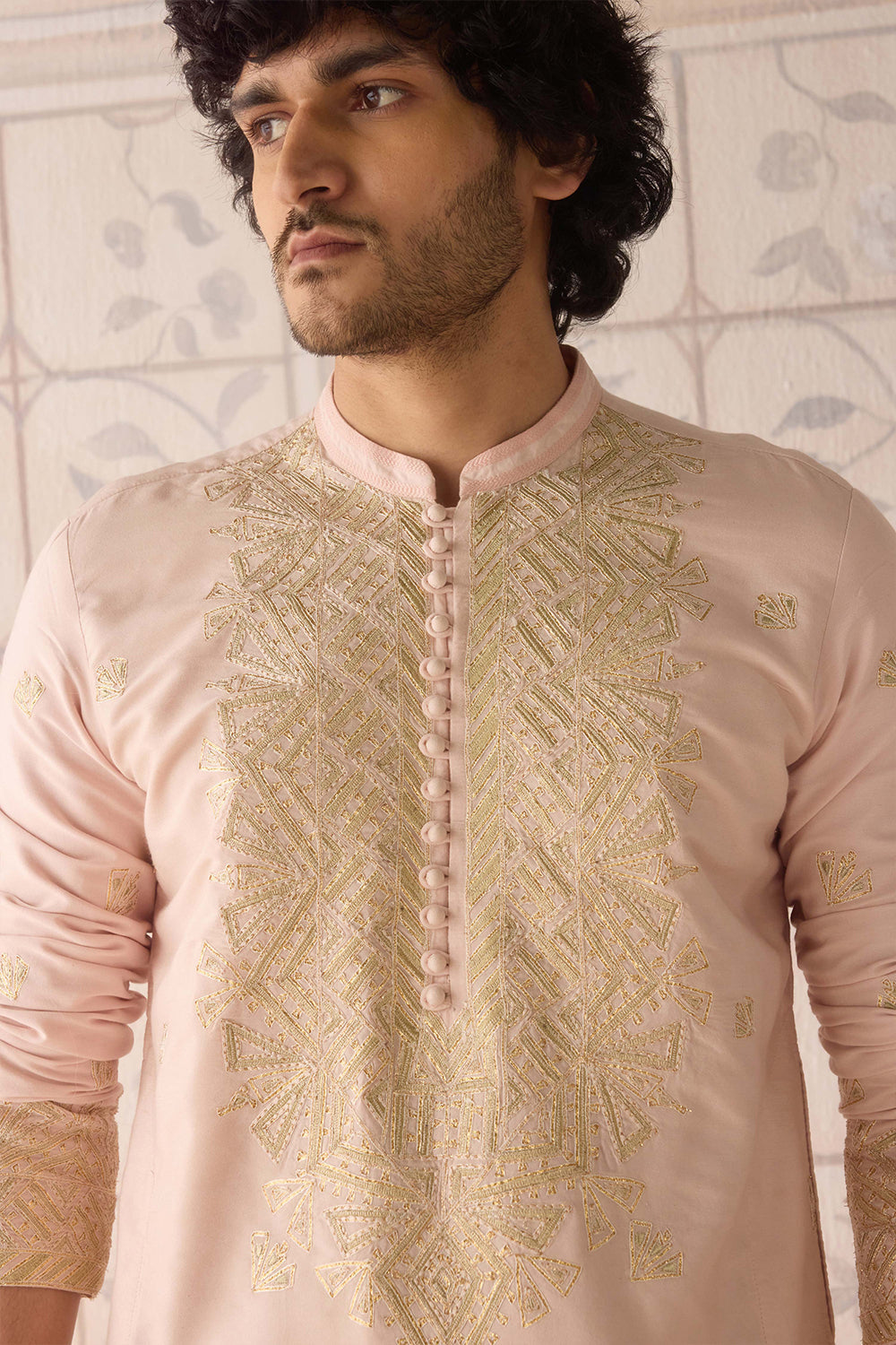 Snow Pink Kurta Set.