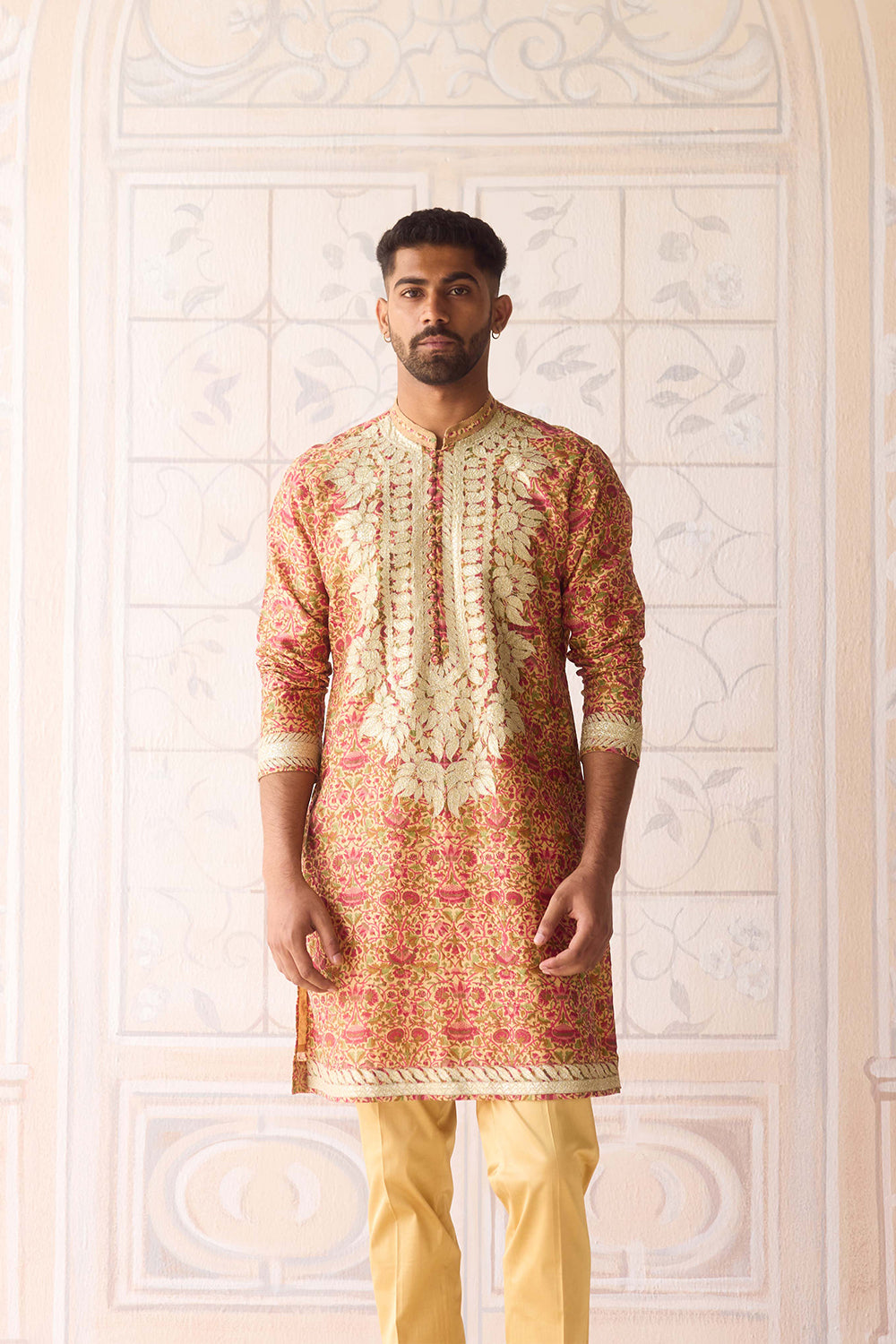 Aspen Gold Yellow Kurta Set.