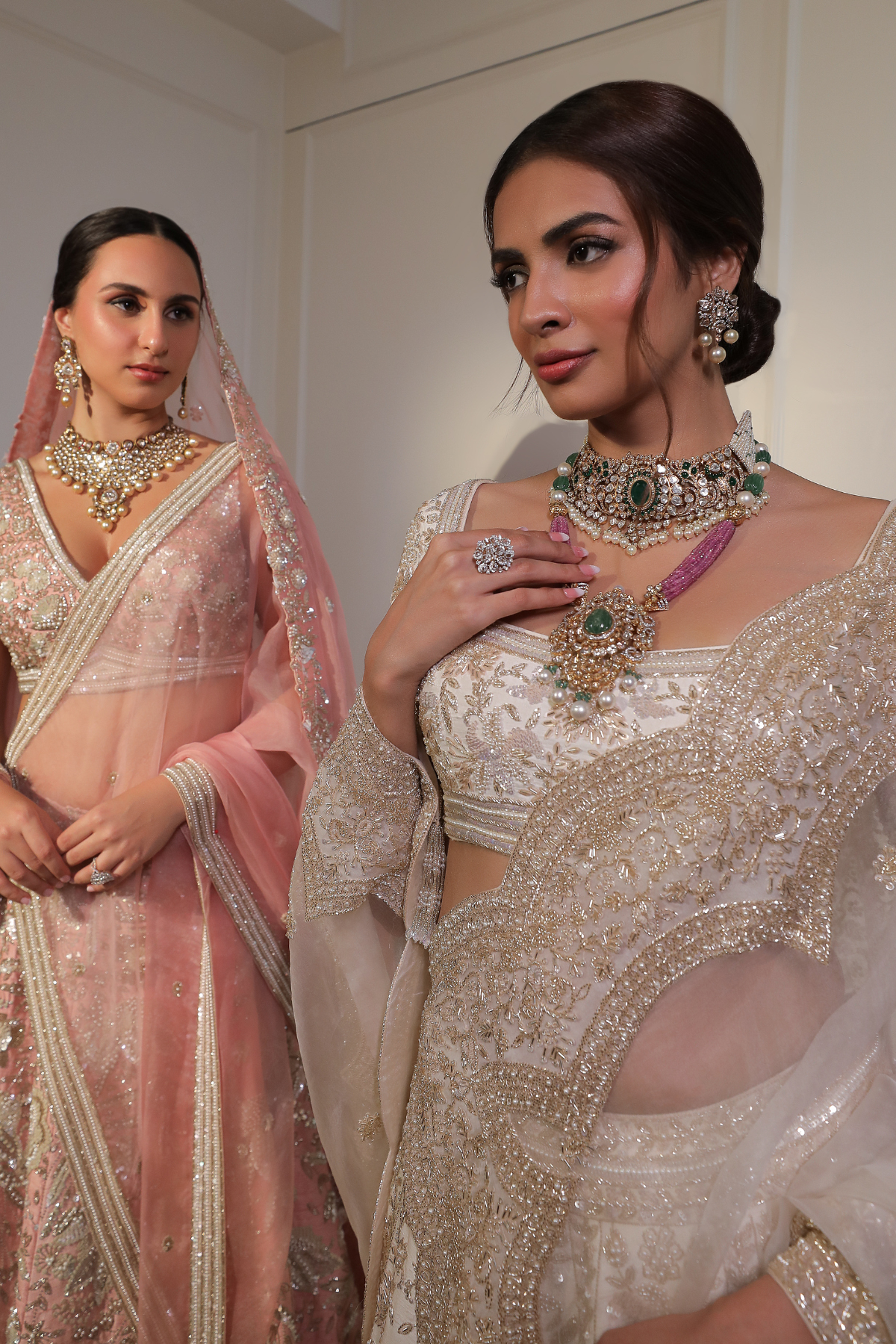 Ivory Bridal Lehenga
