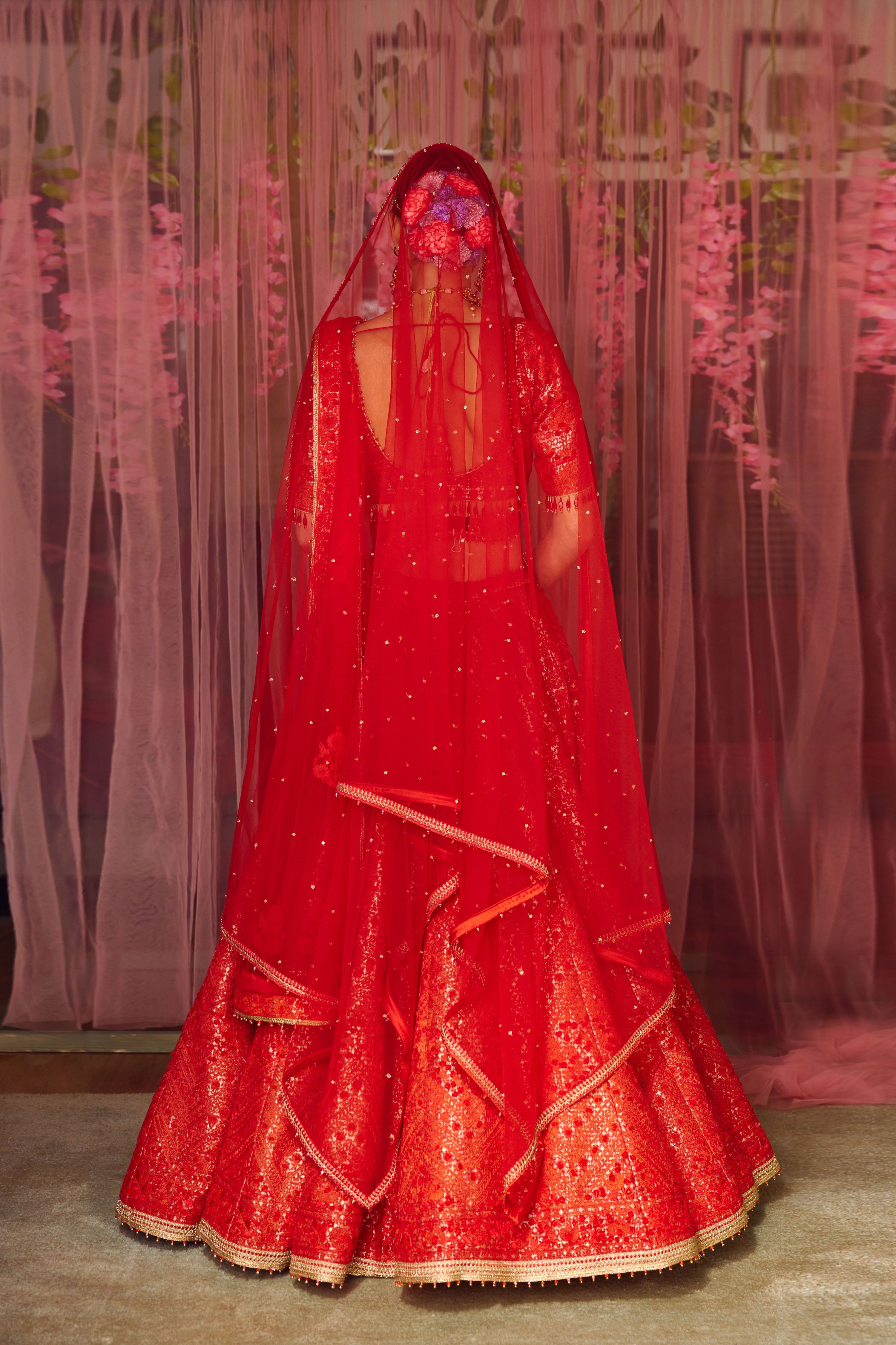 Red Lehenga Set