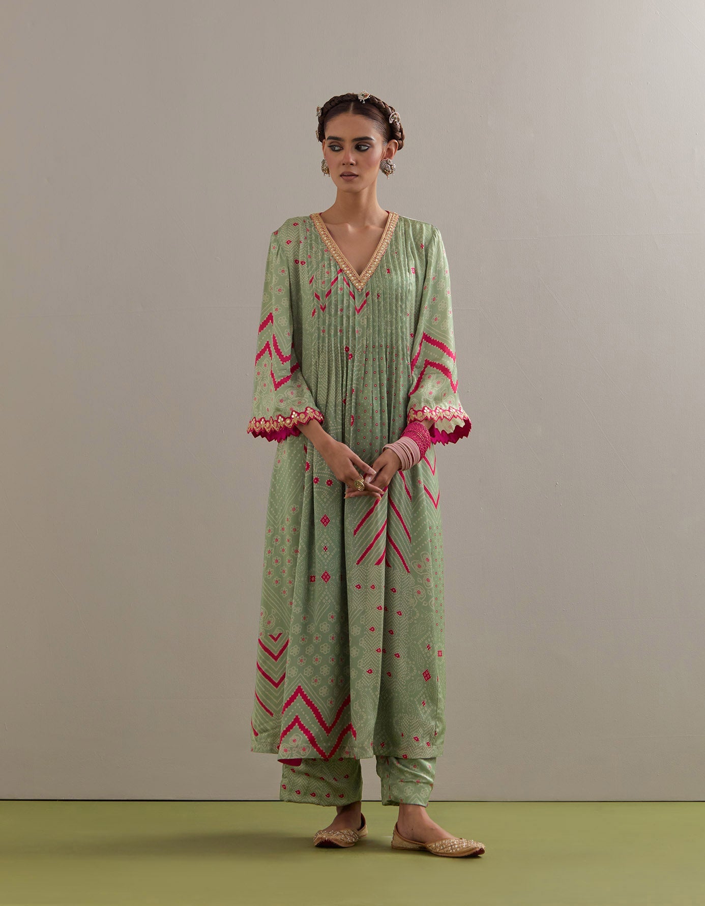Kaftaan Kurta Set